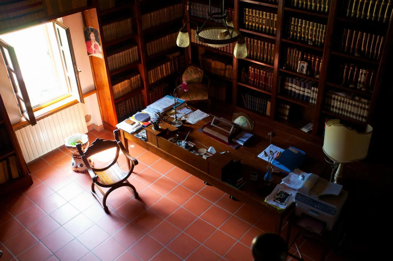 Library in Tenuta La Santissima