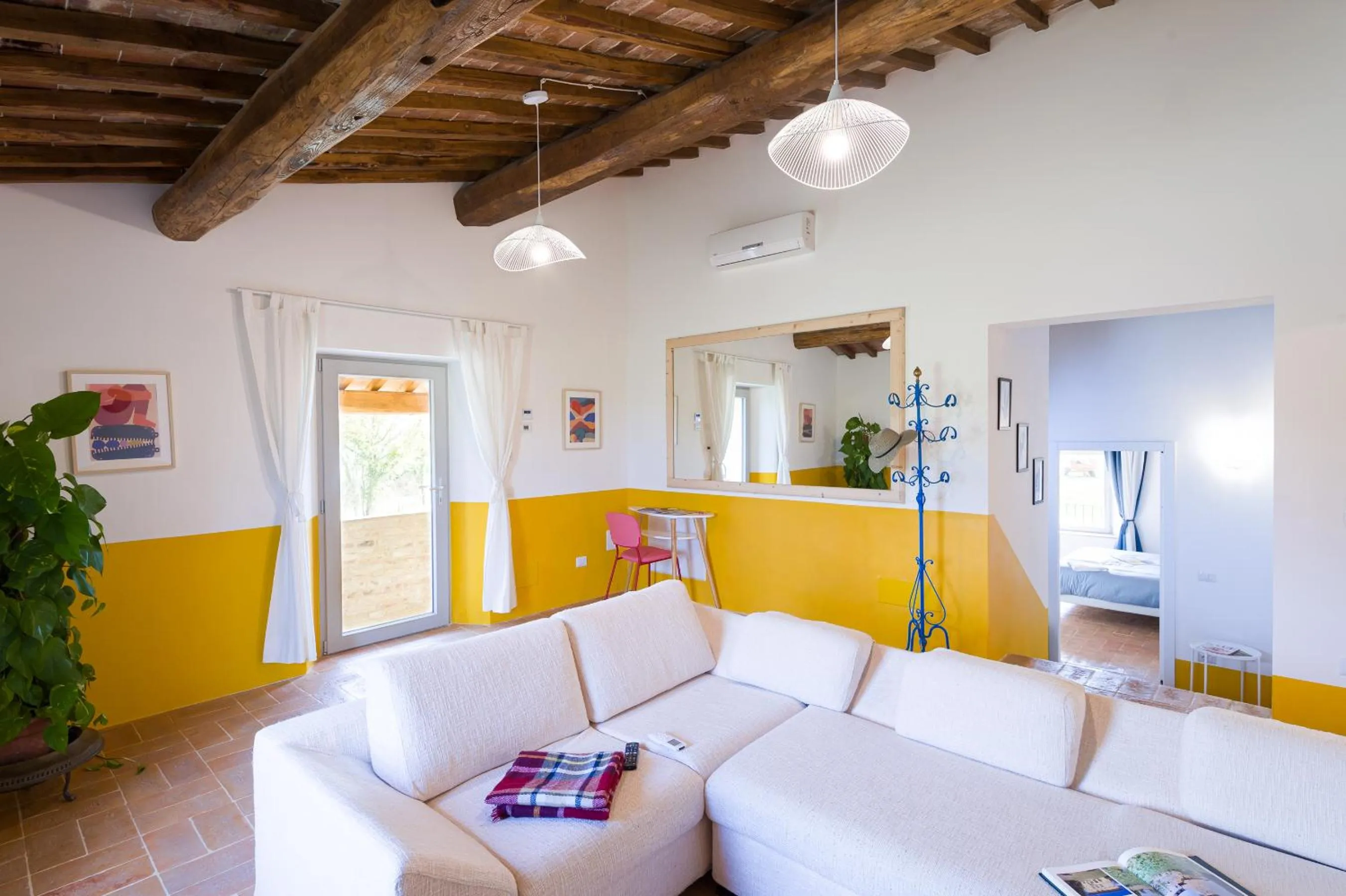 Living room in Tenuta La Santissima
