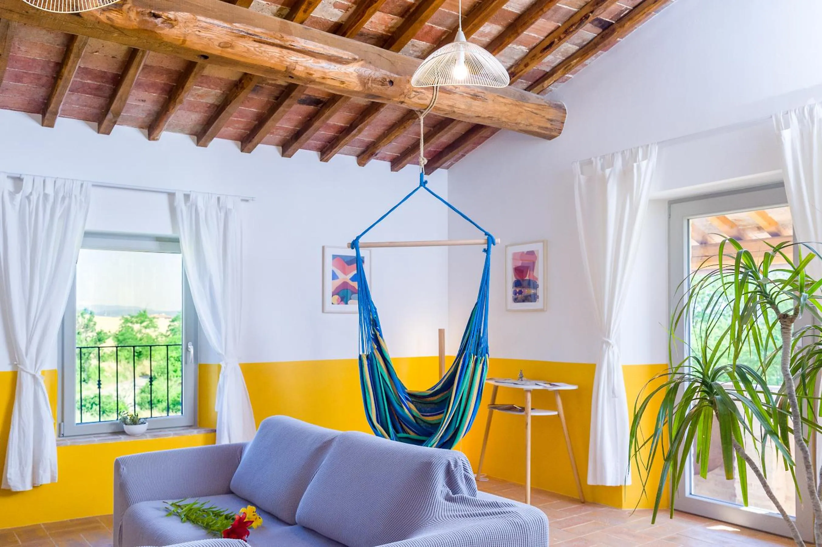 Living room in Tenuta La Santissima