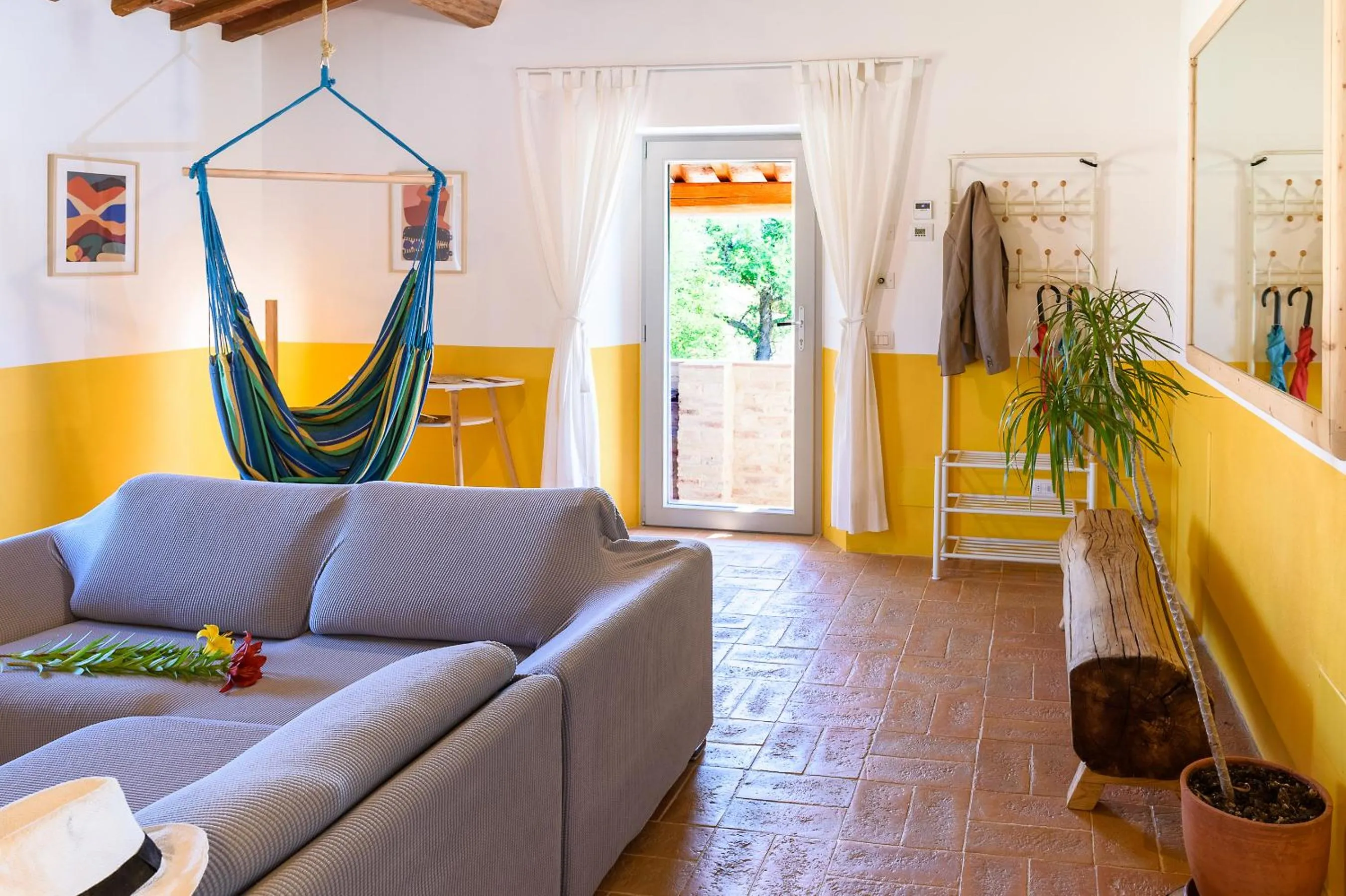 Living room in Tenuta La Santissima