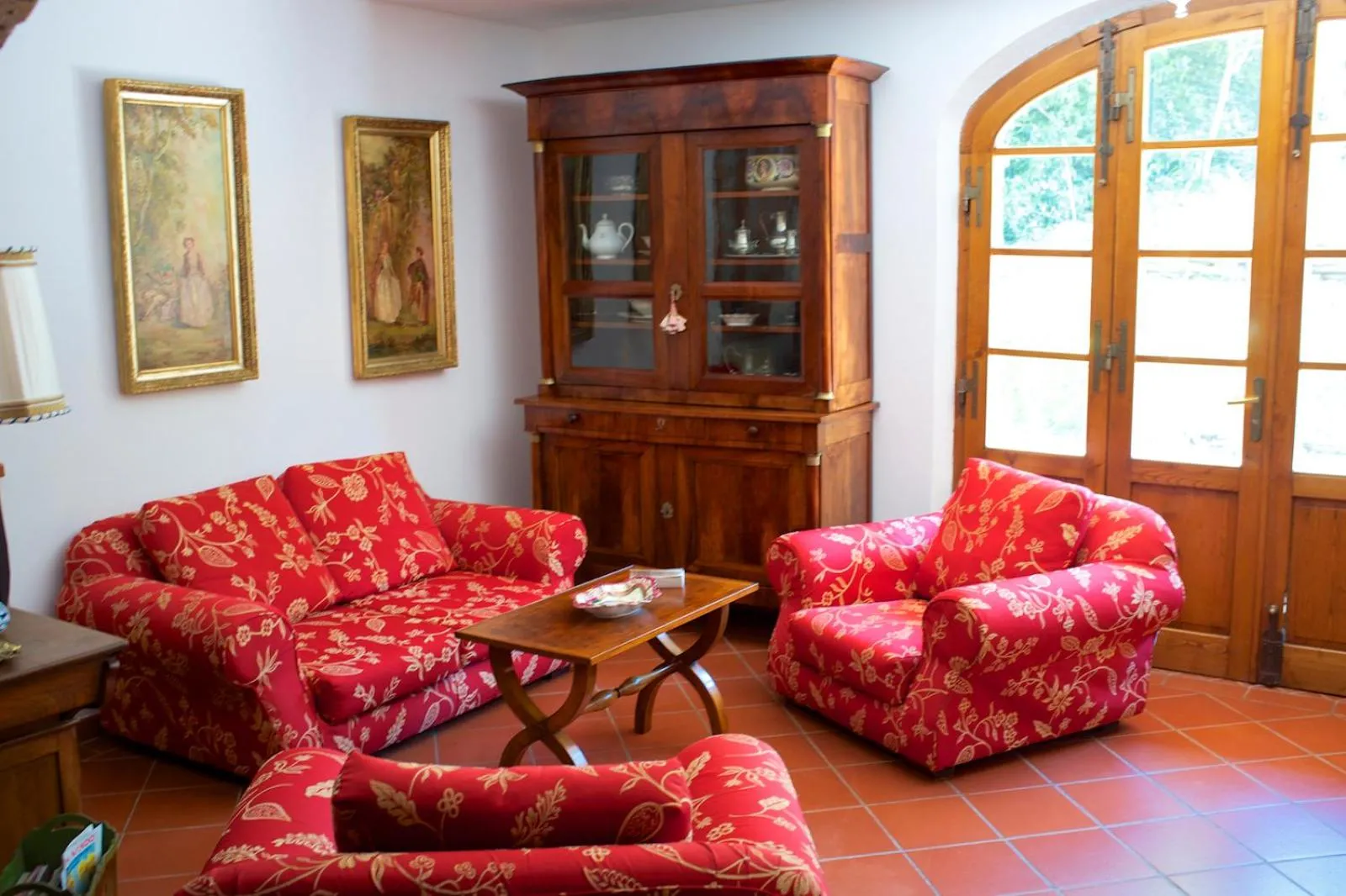 Living room in Tenuta La Santissima