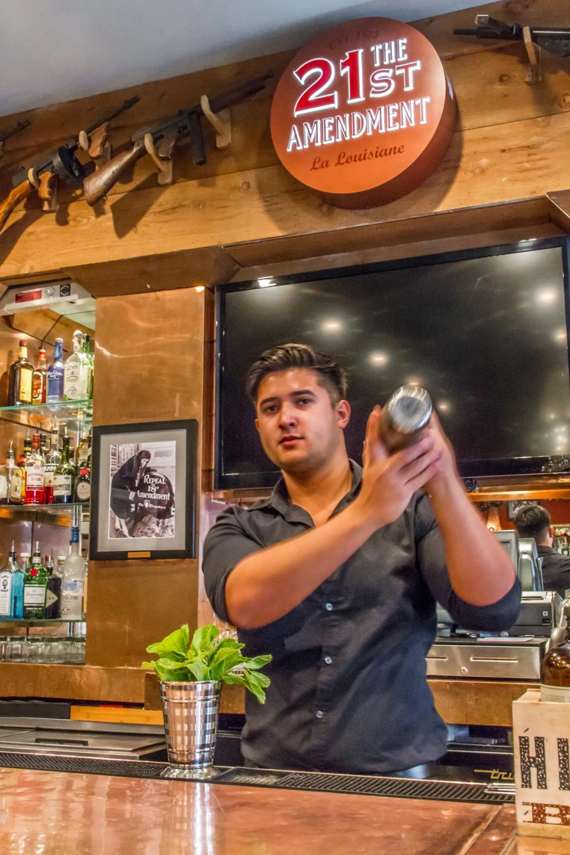 Lounge or bar in Hotel Mazarin