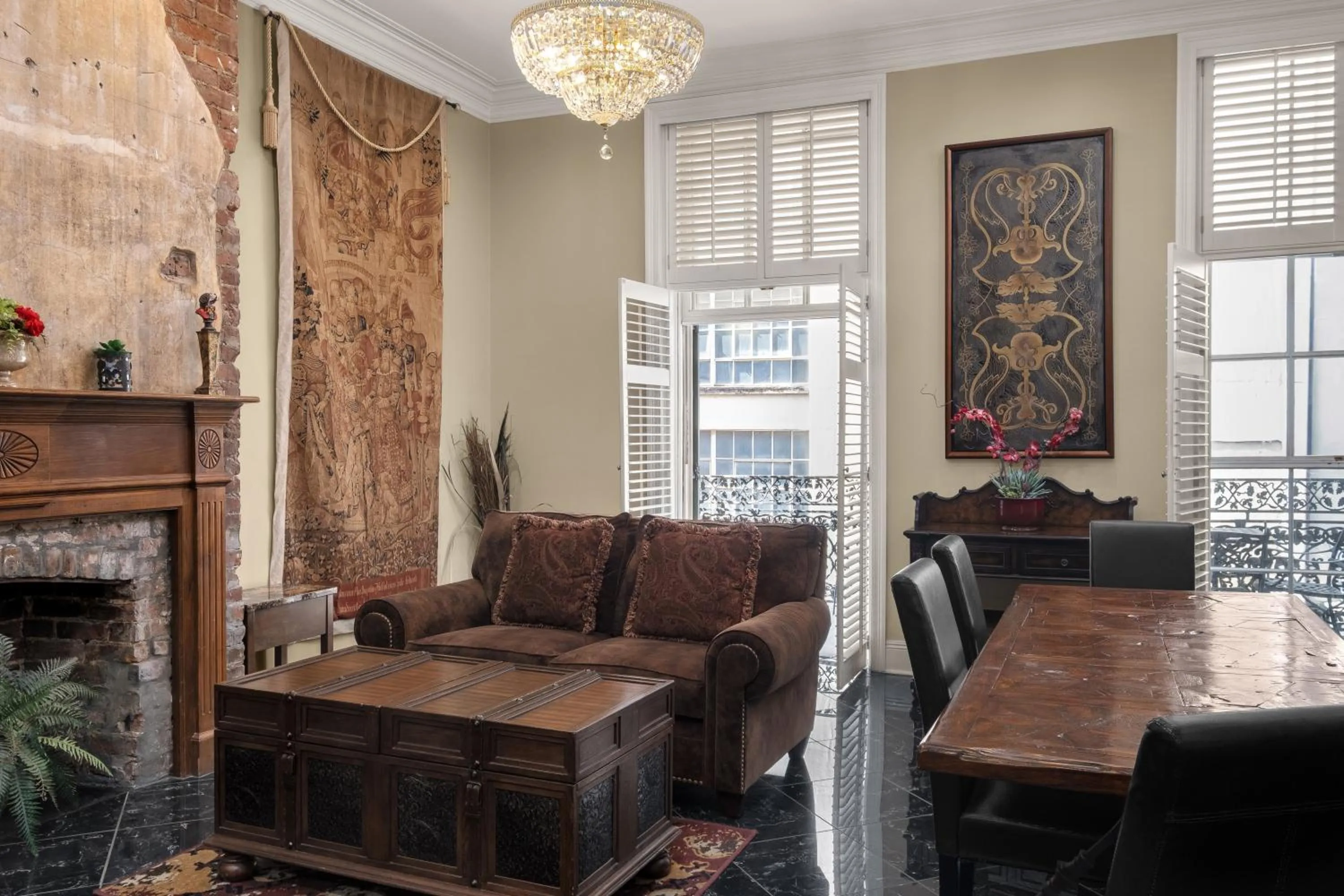 Living room in Hotel Mazarin