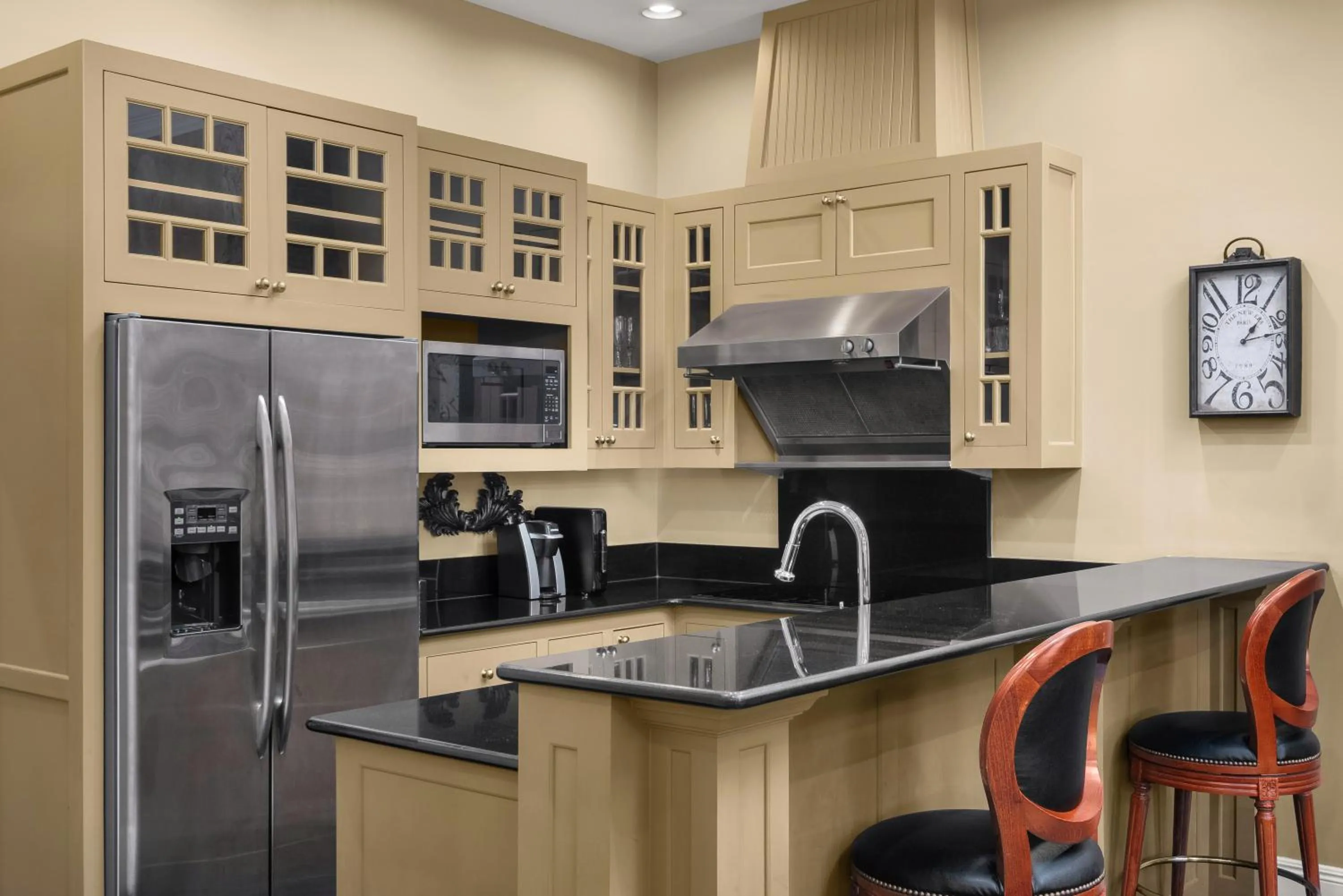 kitchen in Hotel Mazarin