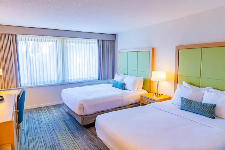 Bed in The Inn at Longwood Medical