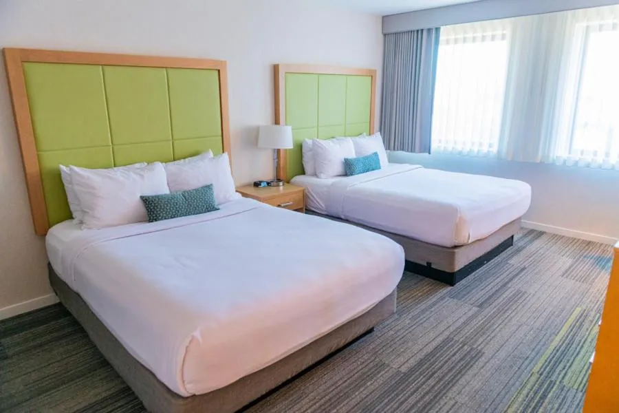 Bed in The Inn at Longwood Medical