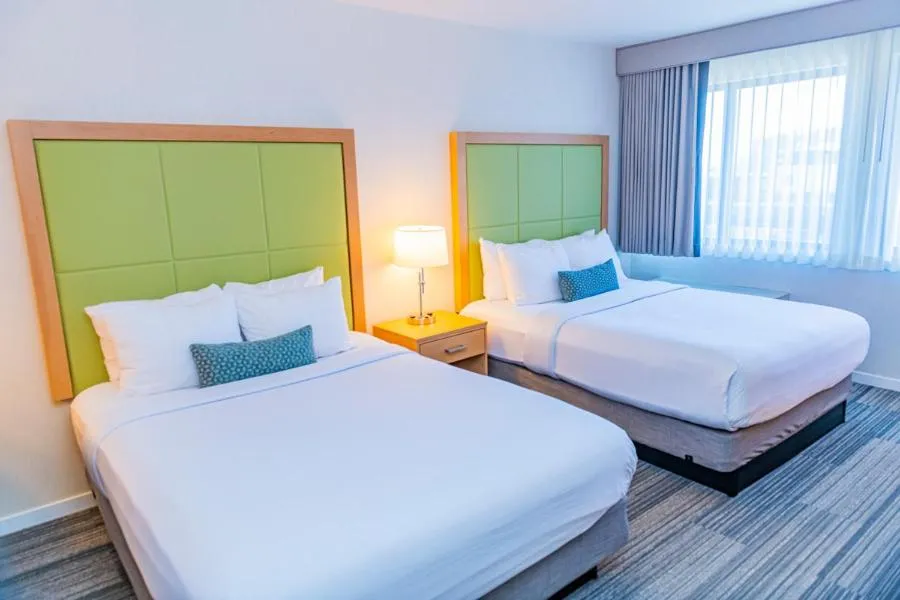 Bed in The Inn at Longwood Medical