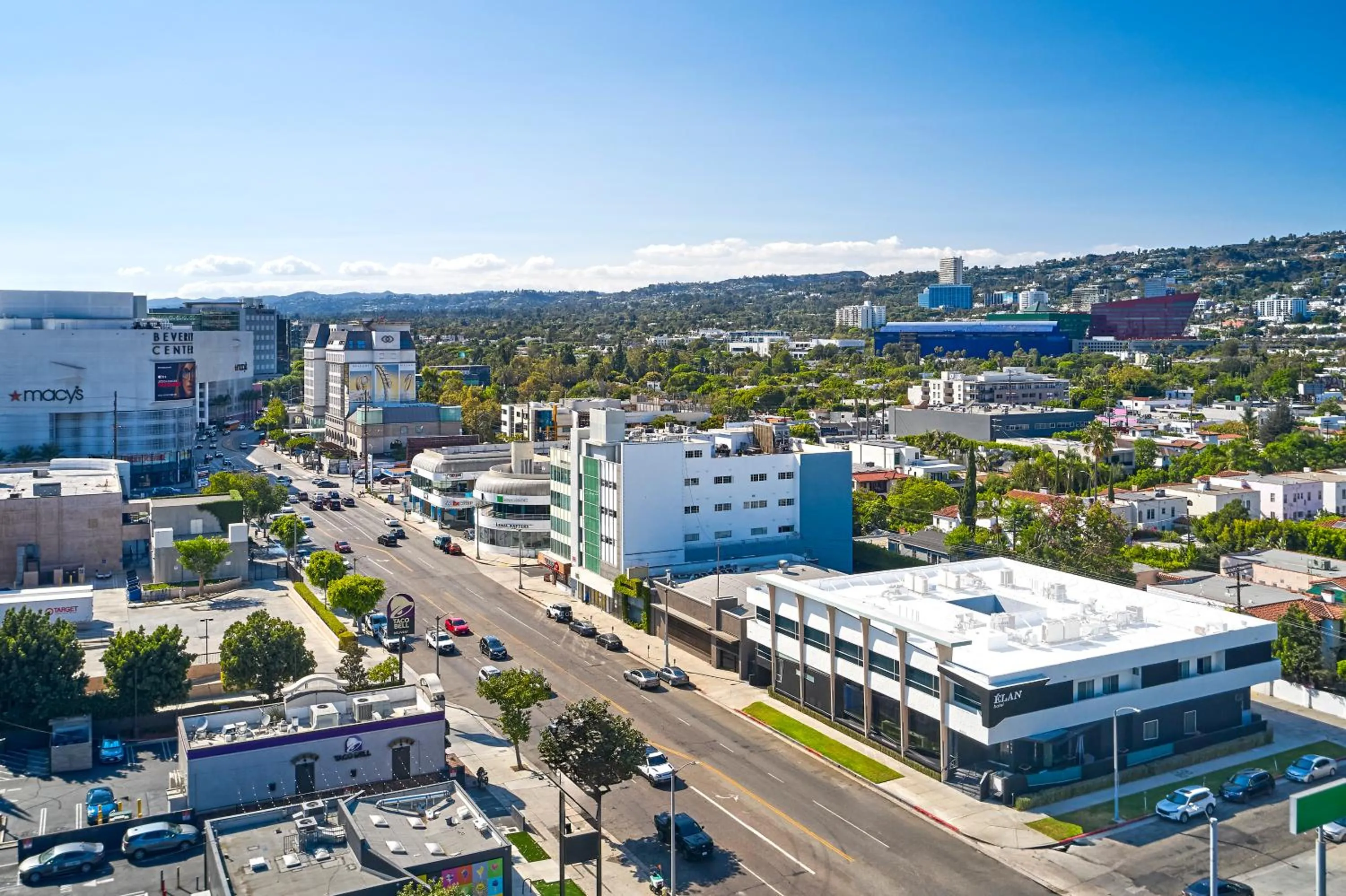 Property building in Elan Hotel