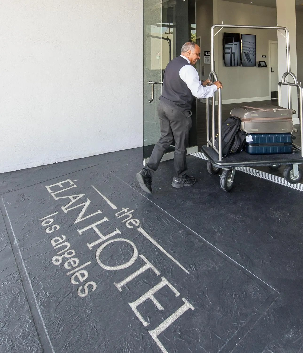 People in Elan Hotel