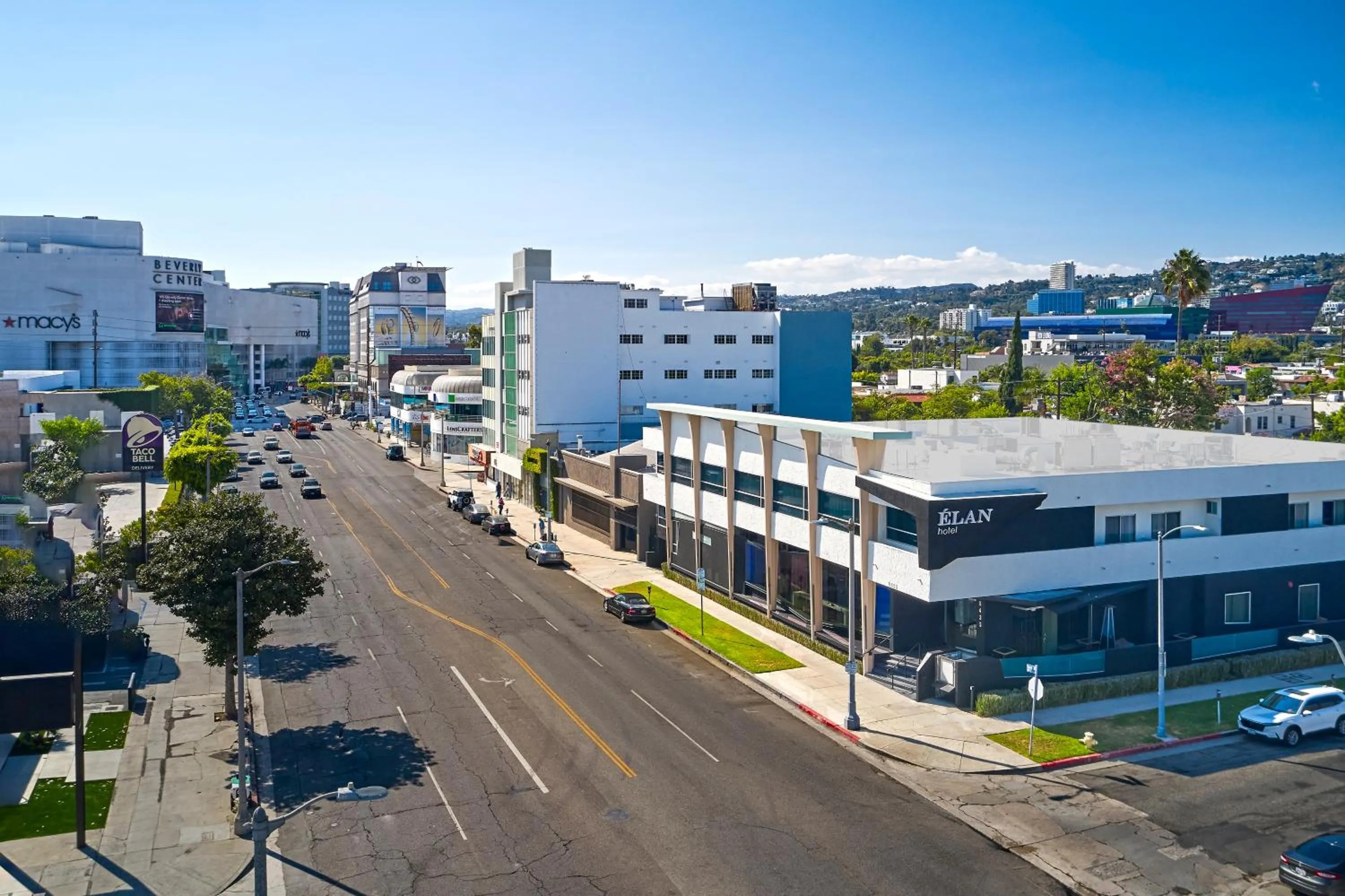 Property building in Elan Hotel