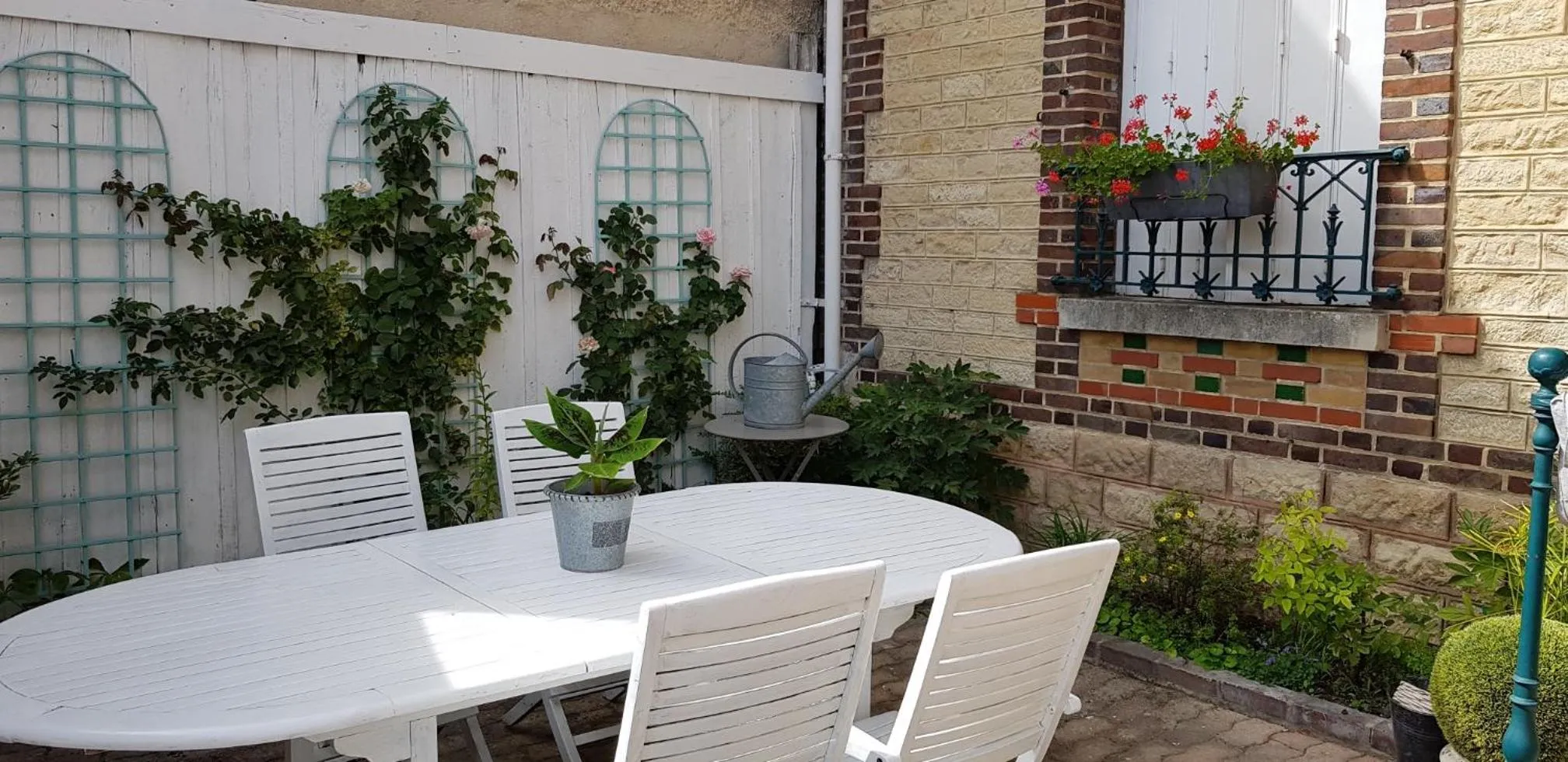 Balcony/Terrace in A L'Aube de Troyes