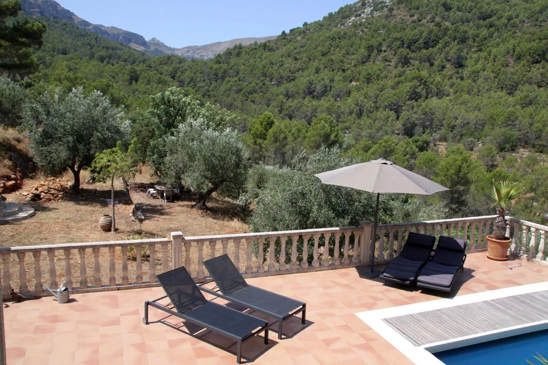 Balcony/Terrace in Villa Foia Vella - adults only