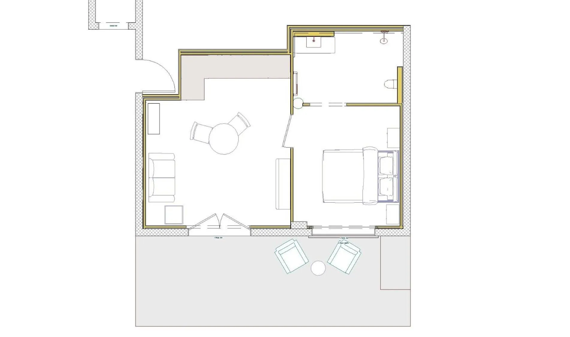 Floor plan in Villa Foia Vella - adults only