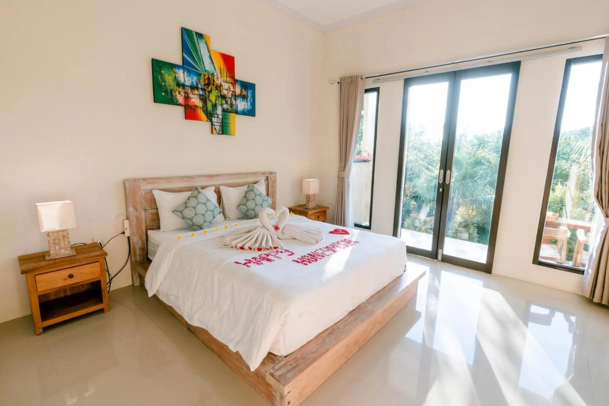 Bedroom, Bed in Arunika Cottage