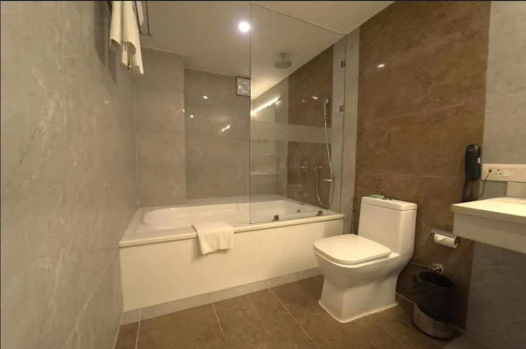 Toilet in Hotel JSR Continental