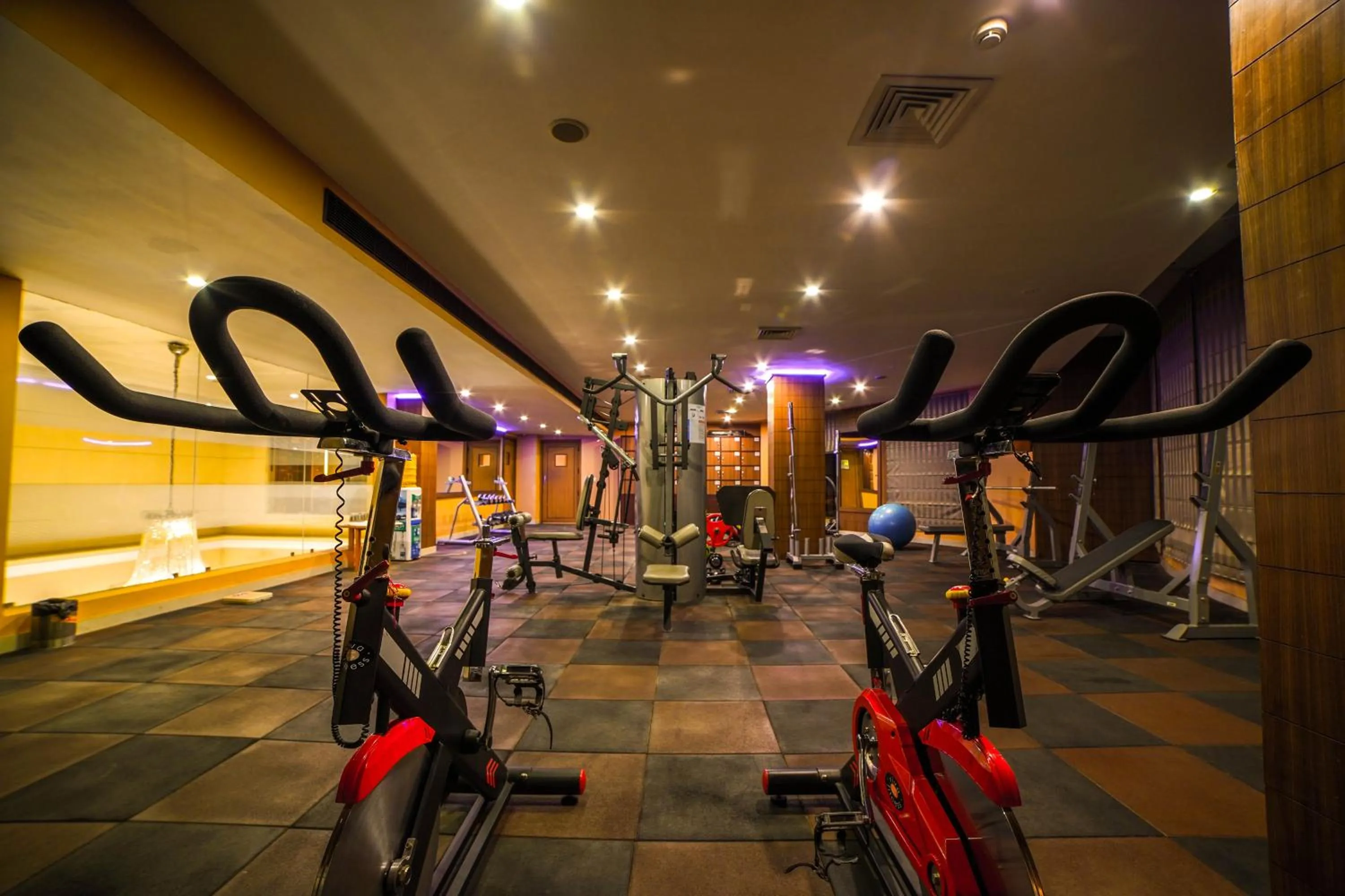 Fitness centre/facilities in Hotel JSR Continental