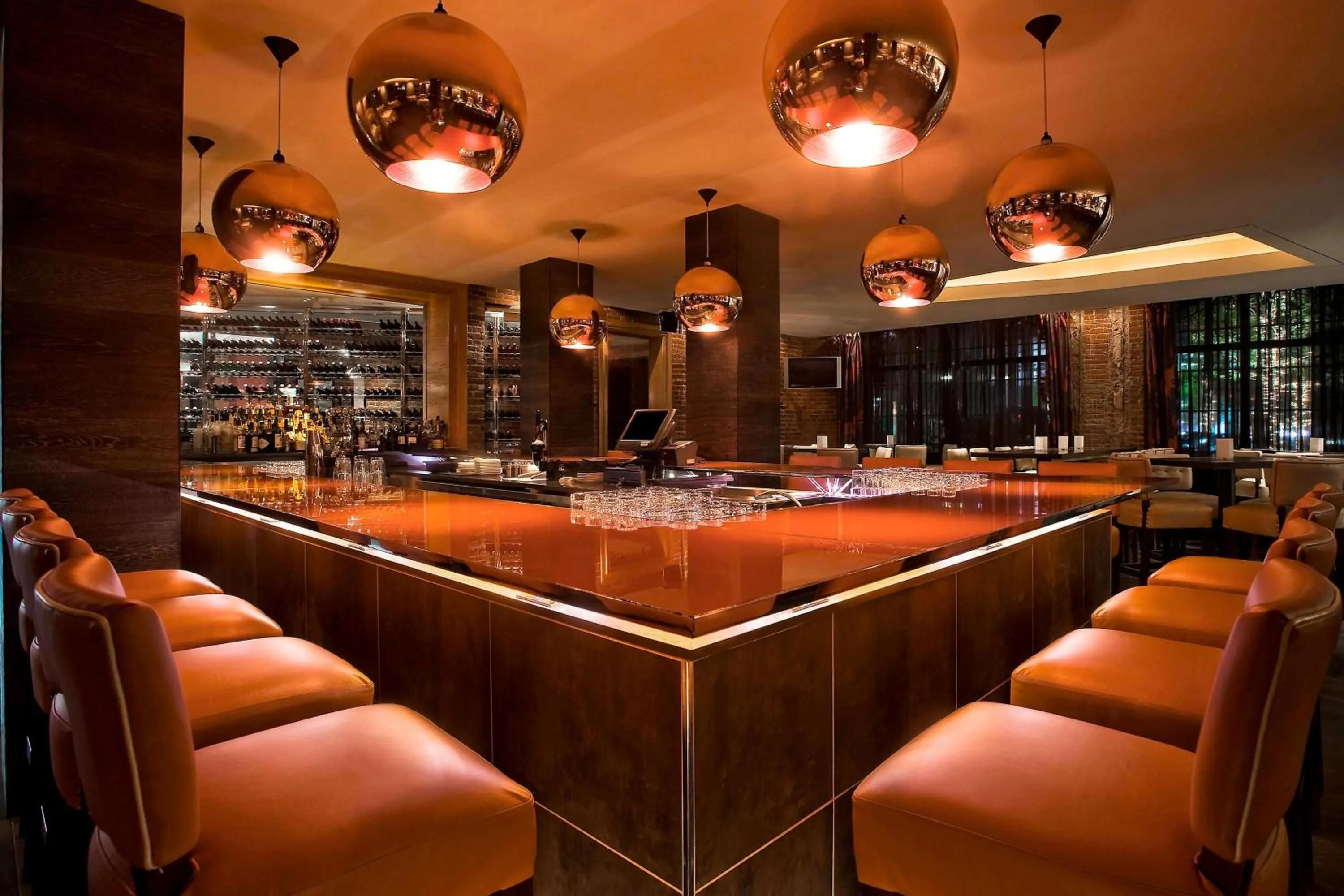 Lounge or bar in The Liberty, a Luxury Collection Hotel, Boston