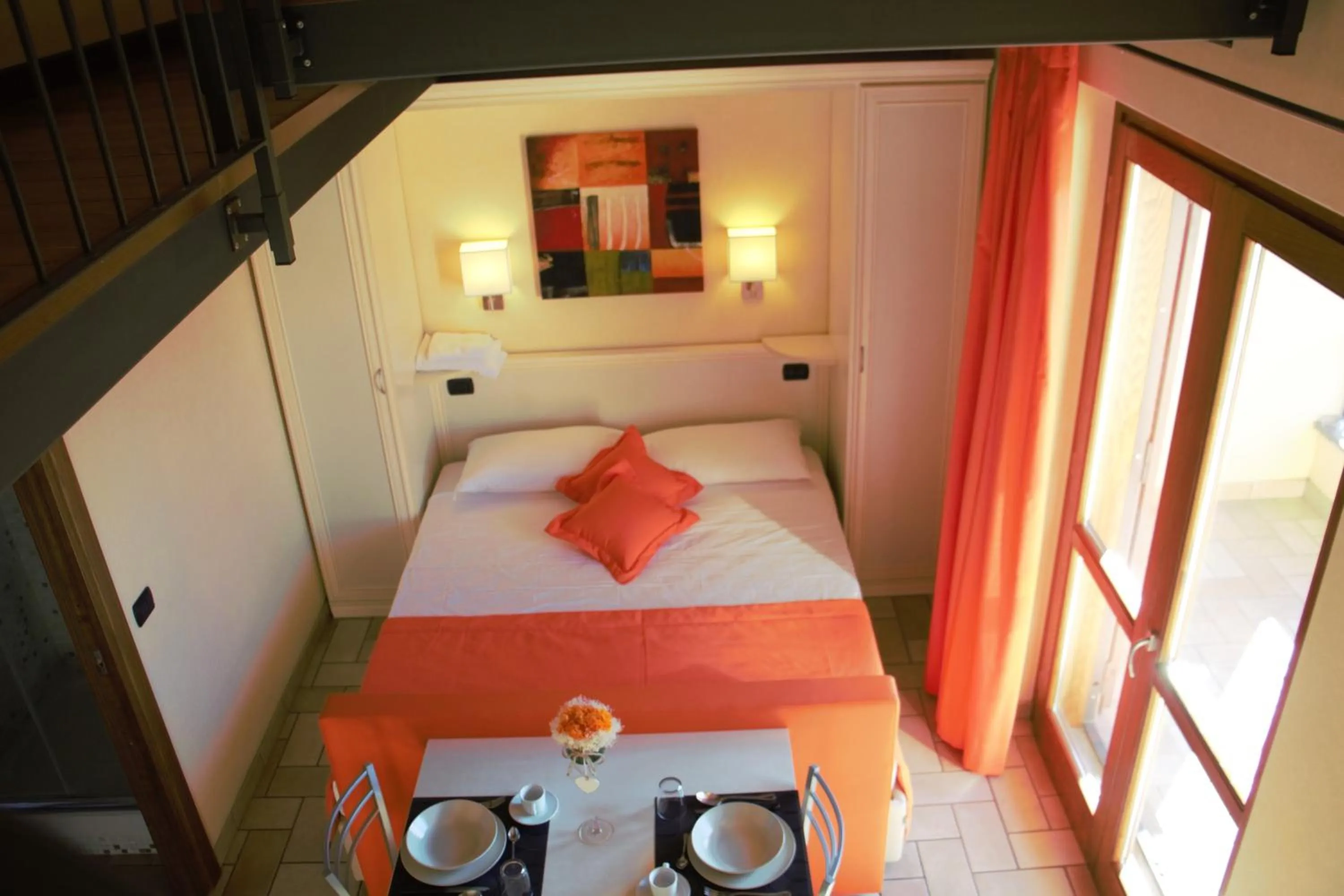 Dining area, Bed in Borgo Castel Savelli