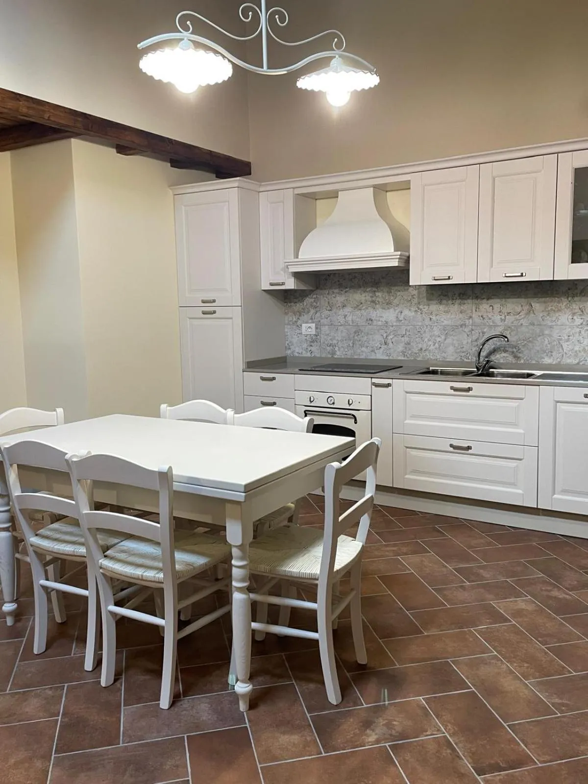 Kitchen or kitchenette in Agriturismo Musignano