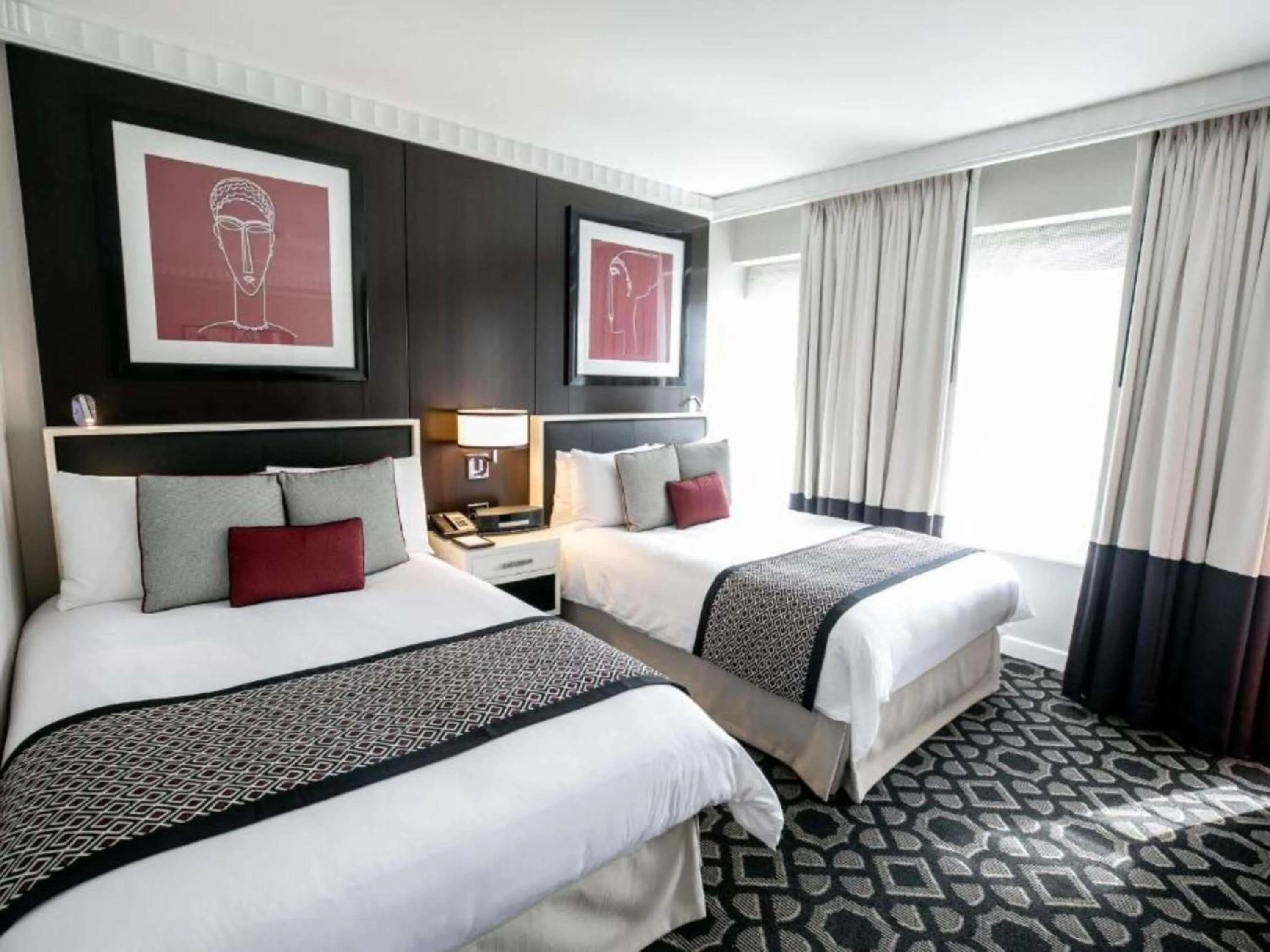 Bedroom, Bed in Sofitel Lafayette Square Washington DC