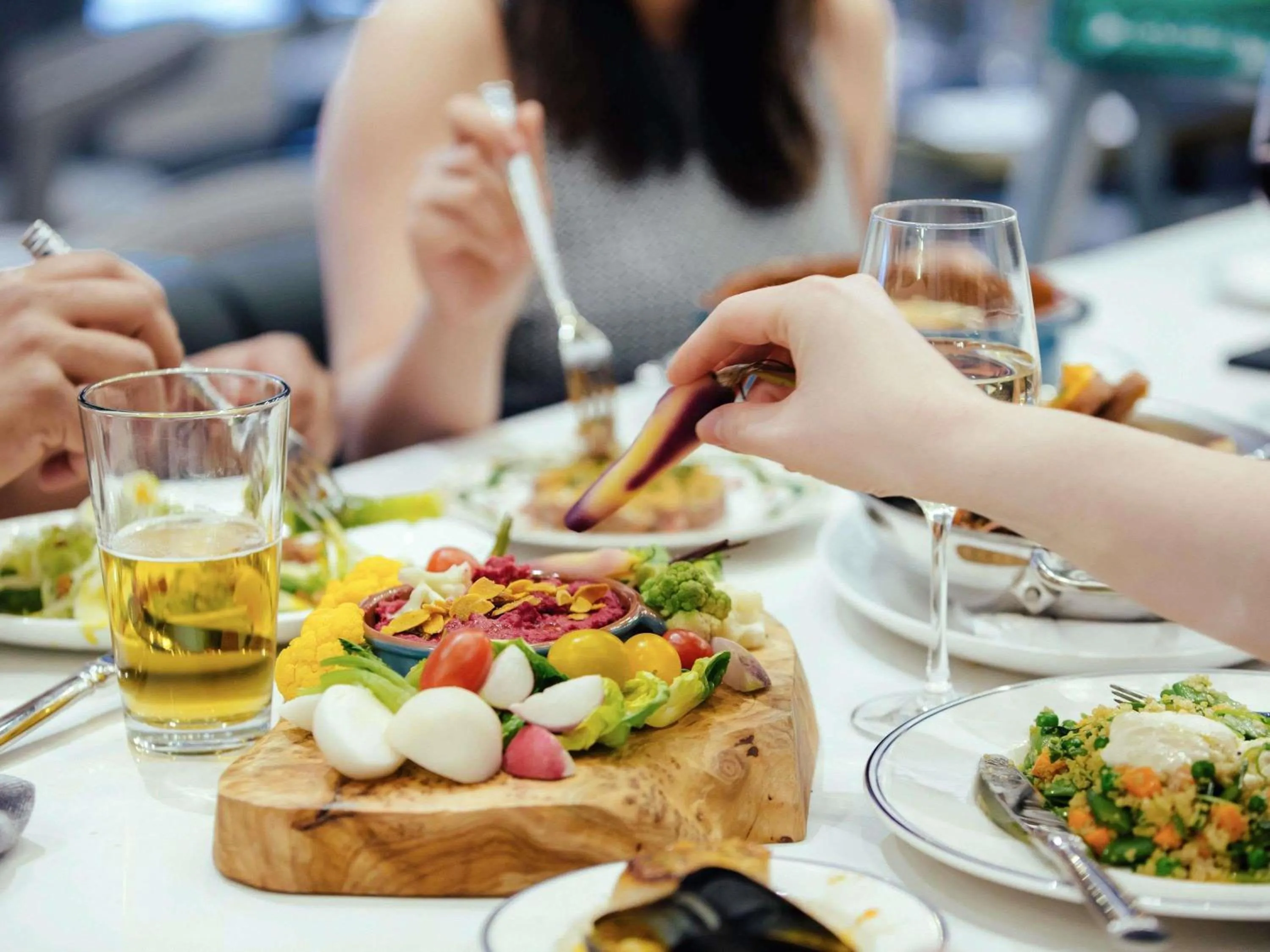 Restaurant/places to eat in Sofitel Lafayette Square Washington DC