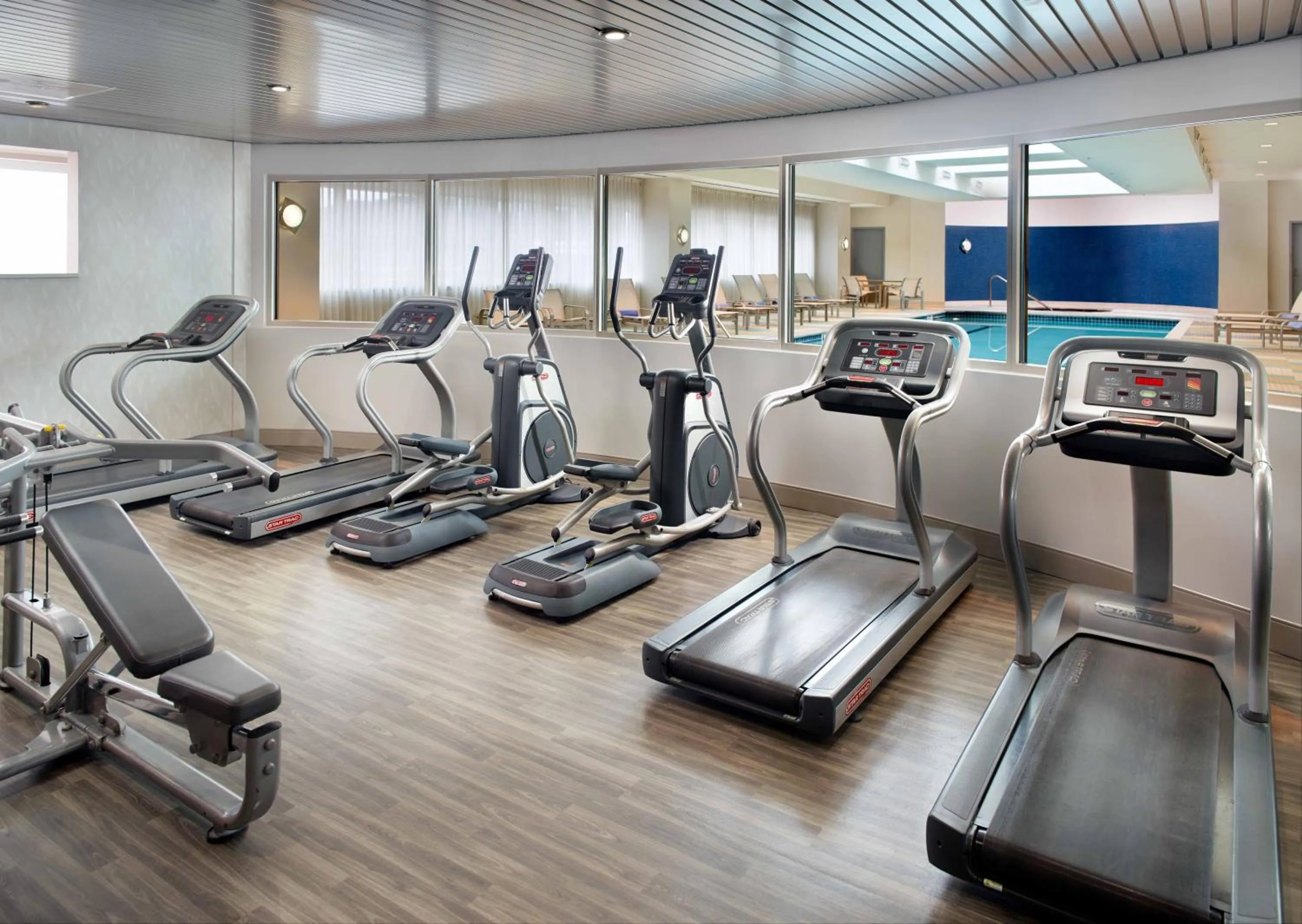 Fitness centre/facilities in Georgia Tech Hotel and Conference Center