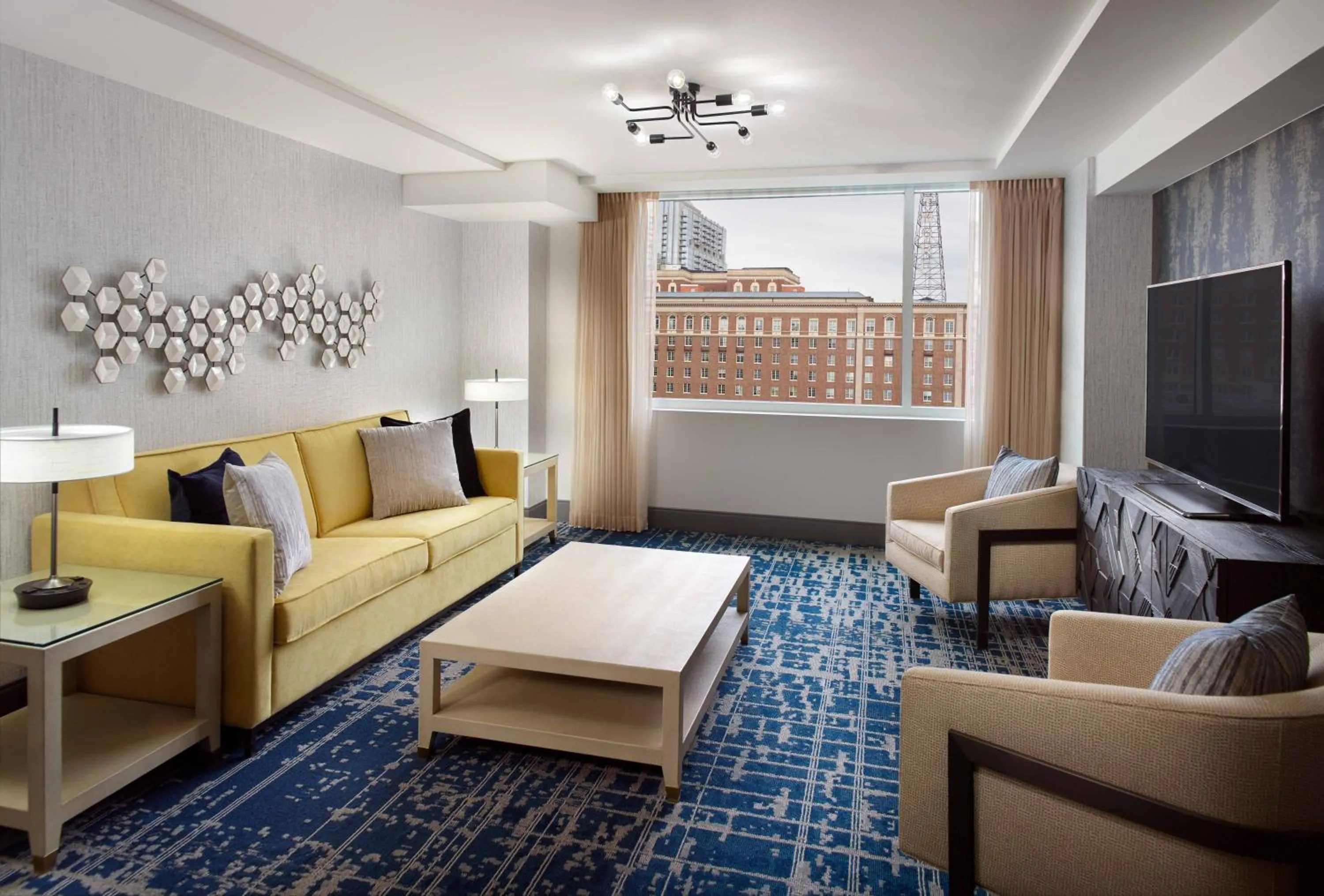 Living room in Georgia Tech Hotel and Conference Center