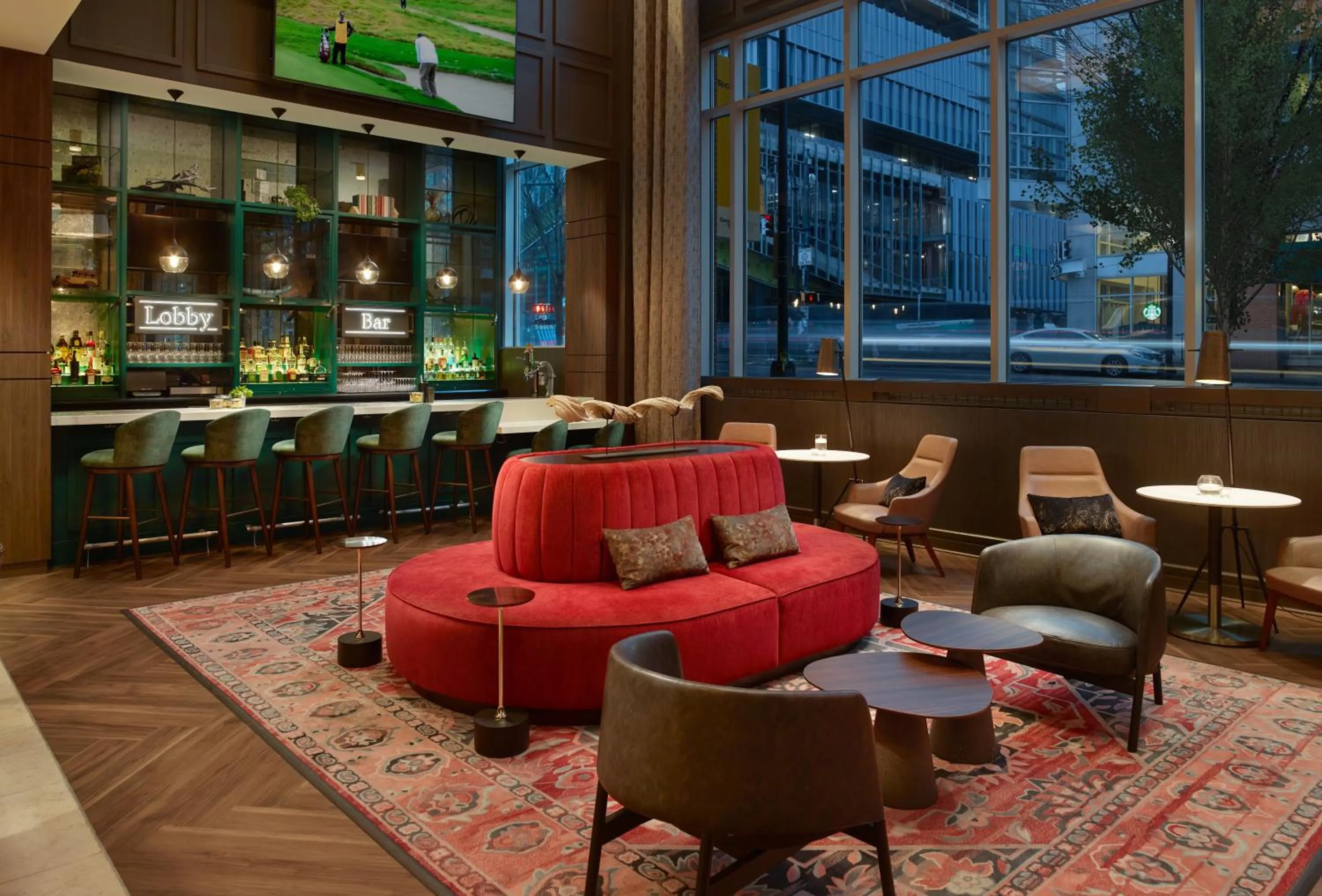 Lounge or bar in Georgia Tech Hotel and Conference Center