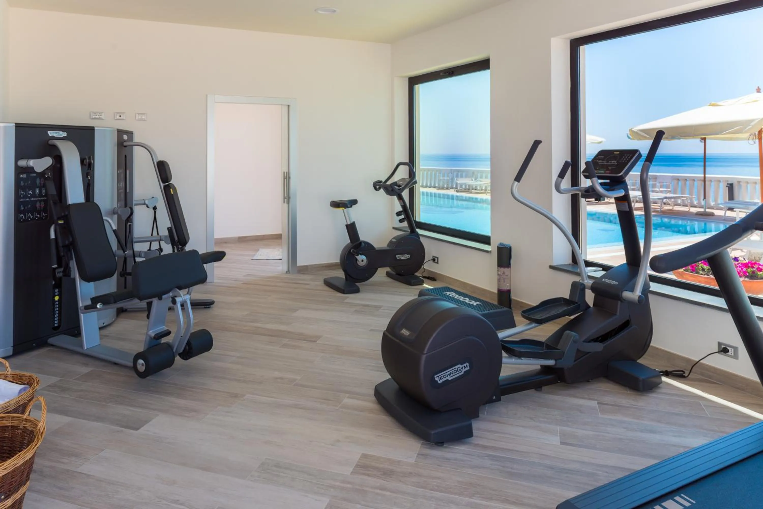 Fitness centre/facilities in Grand Hotel Le Rocce