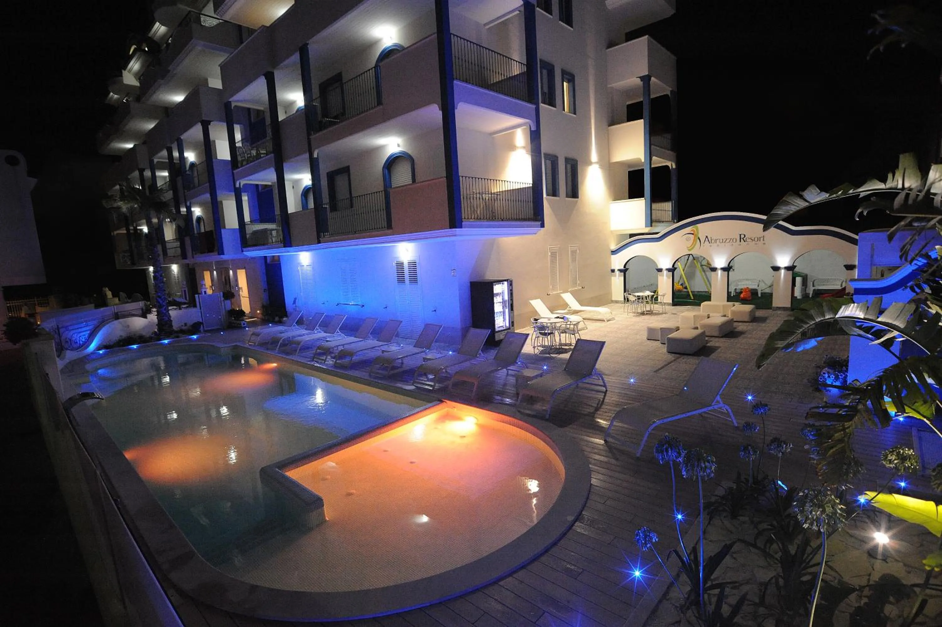 Pool view in Residence Abruzzo Resort