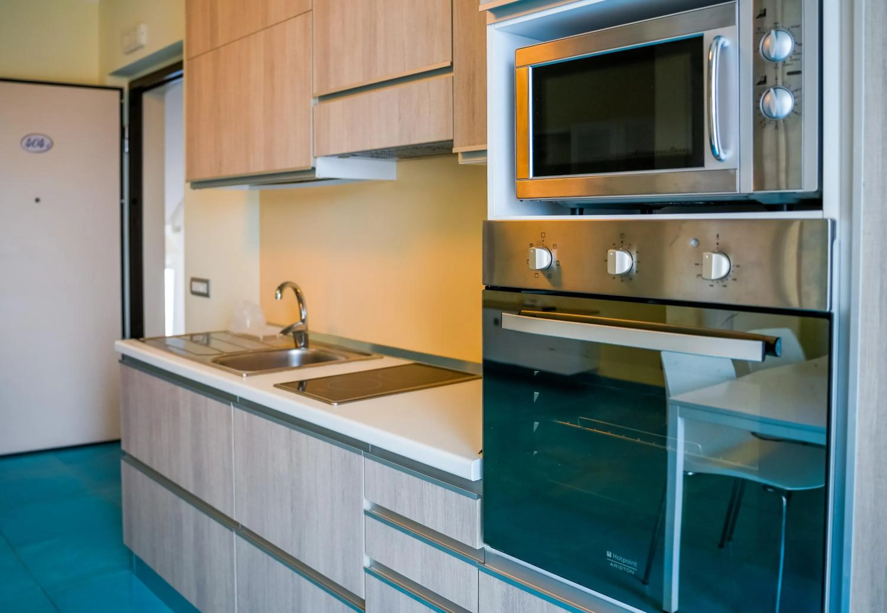 Kitchen or kitchenette in Residence Abruzzo Resort