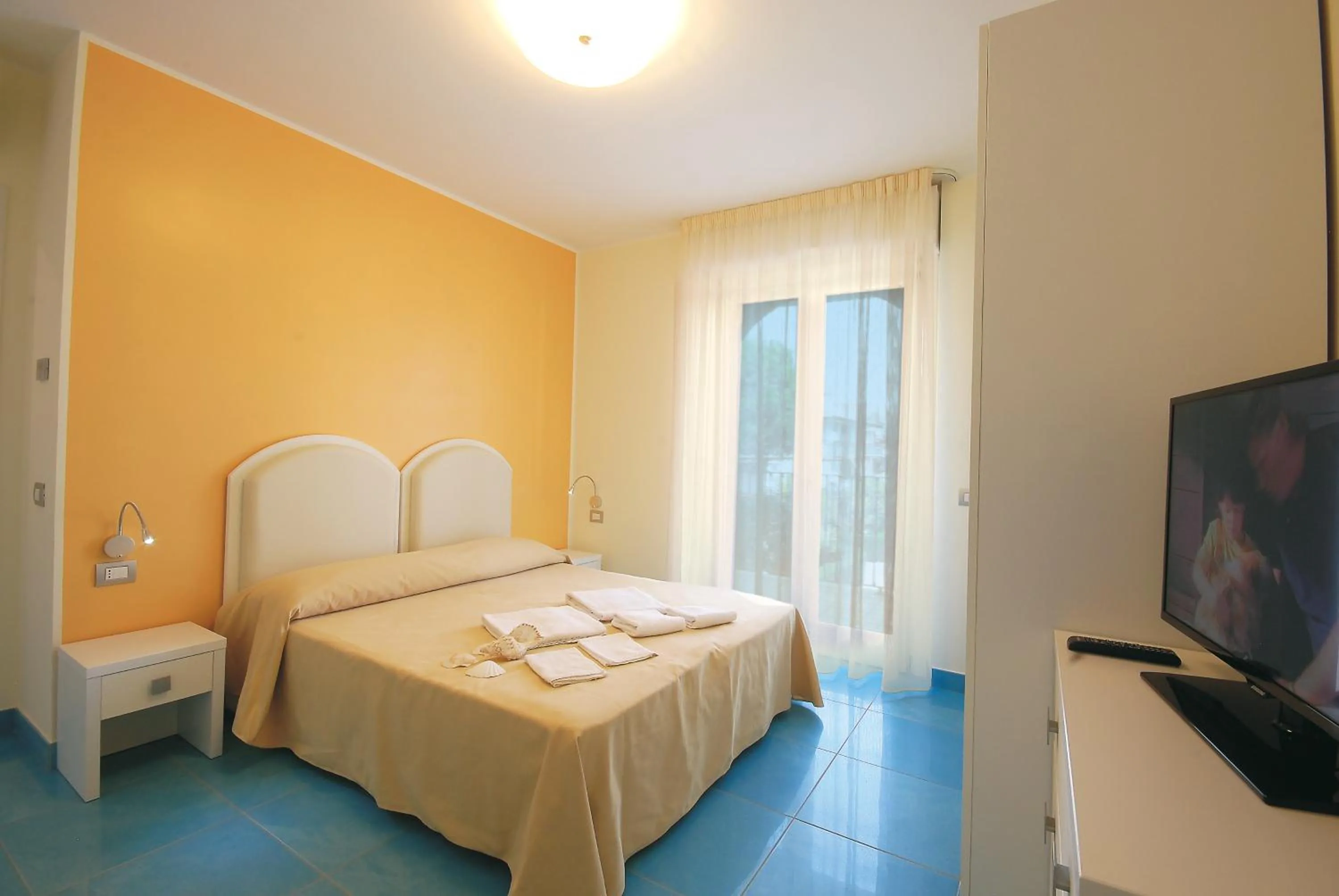 Bedroom, Bed in Residence Abruzzo Resort
