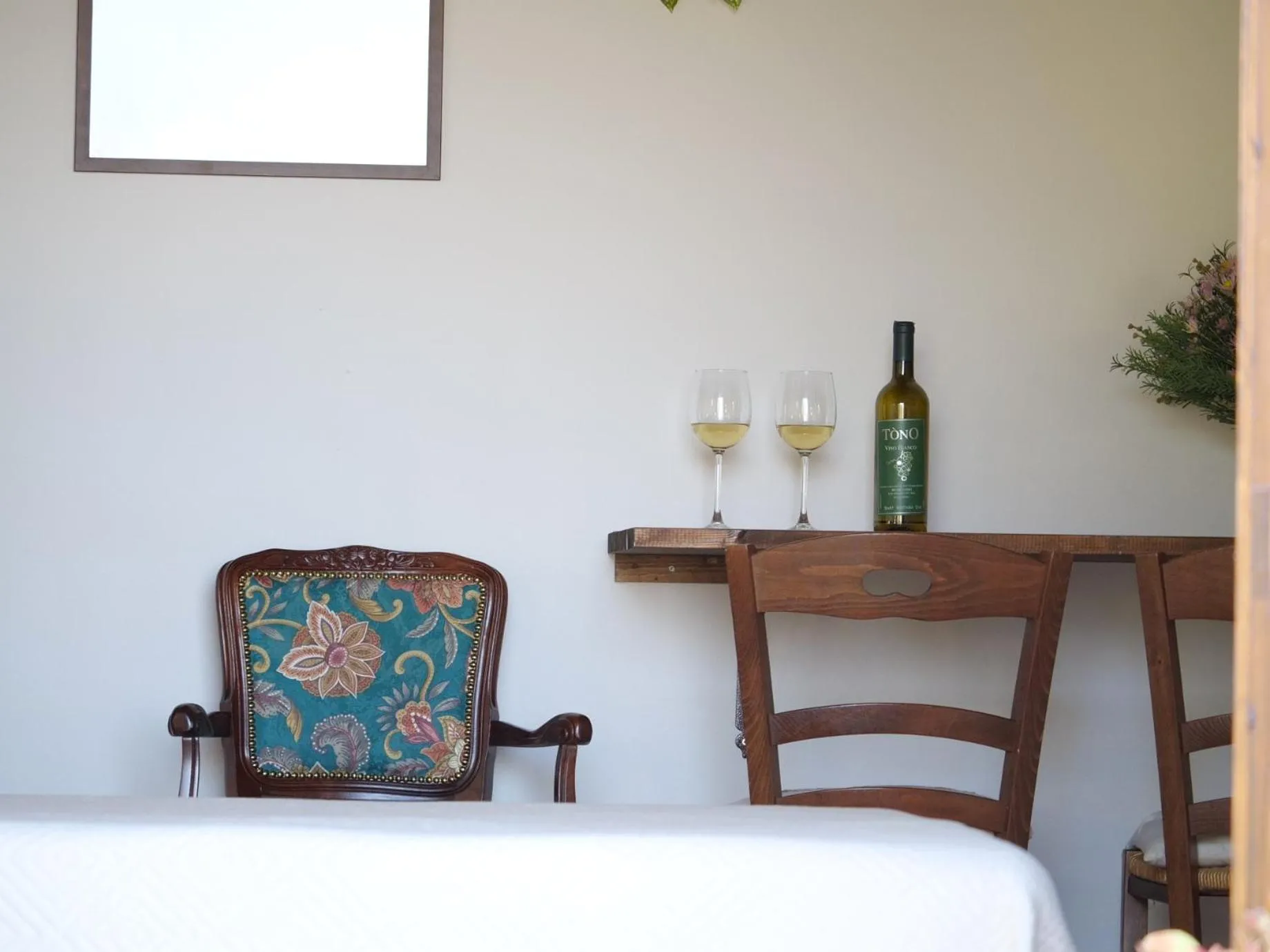 Seating area in Agriturismo Montegonfoli