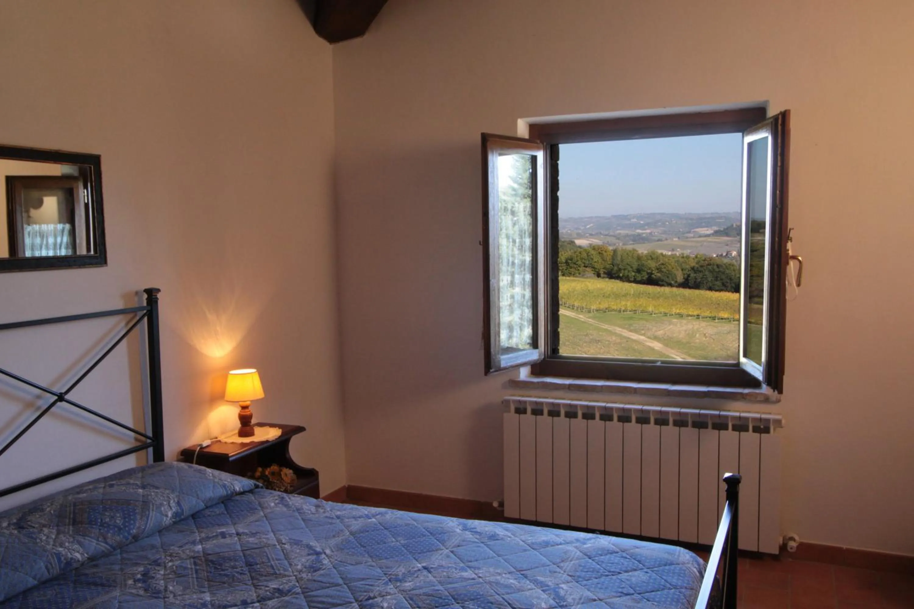 Bedroom, Bed in Agriturismo Montegonfoli