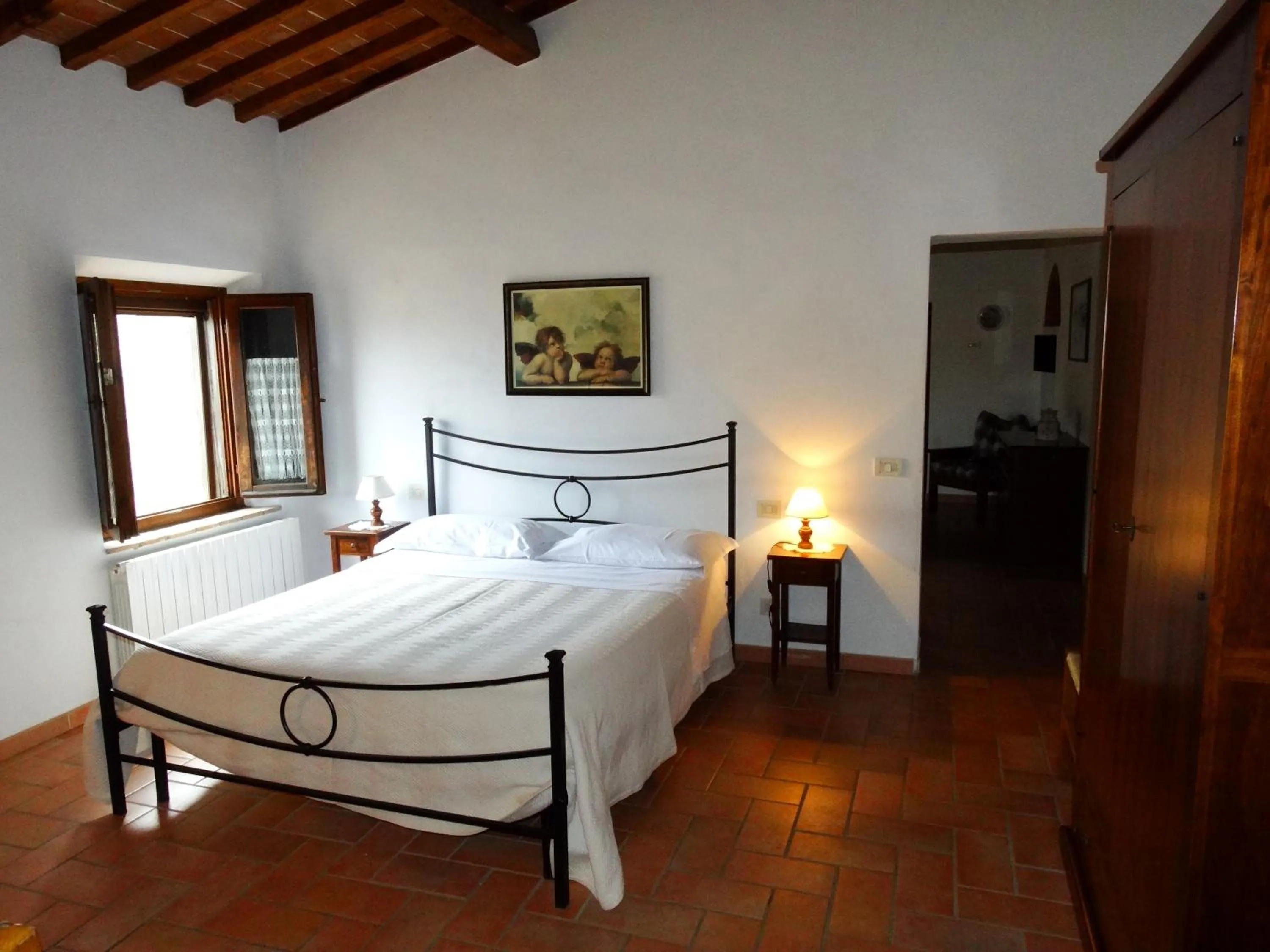 Bedroom, Bed in Agriturismo Montegonfoli