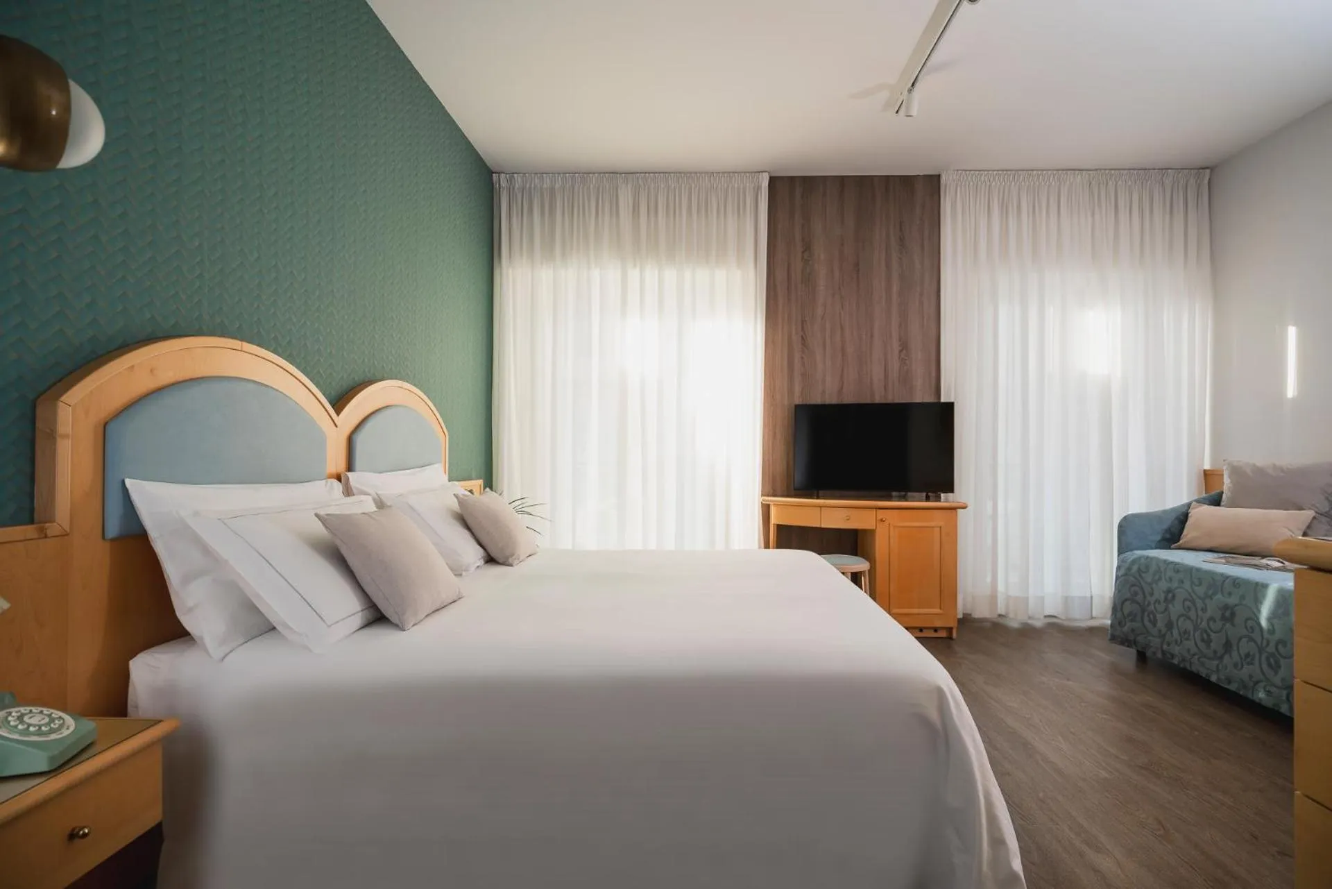 Bedroom, Bed in Hotel Parco