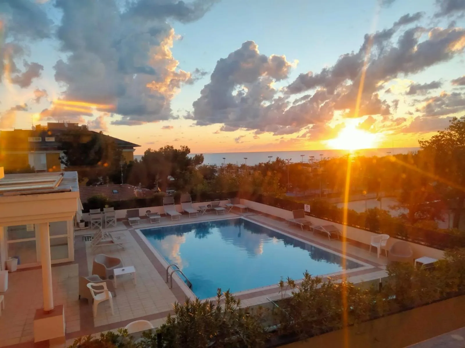 Swimming pool in Hotel Parco