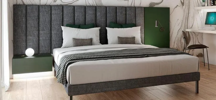 Bedroom, Bed in Hotel Parco