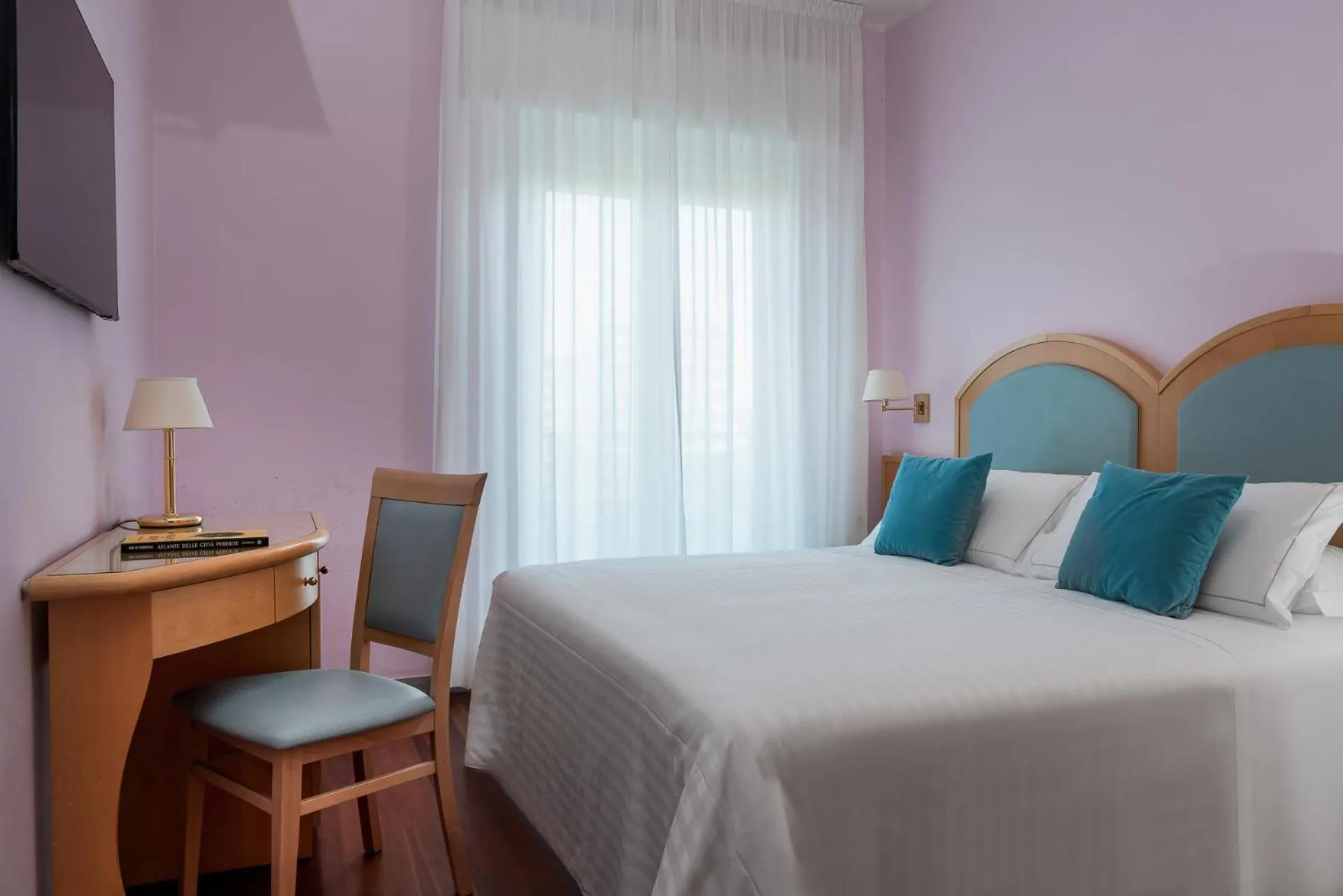 Bedroom, Bed in Hotel Parco