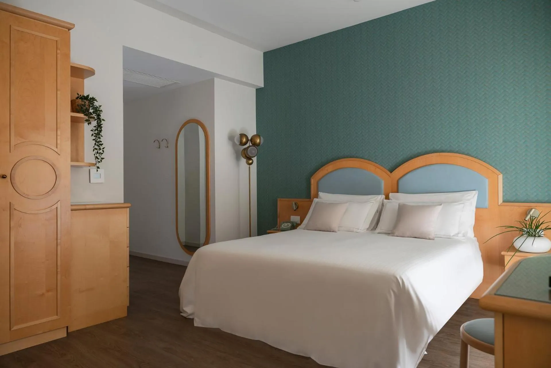 Bedroom, Bed in Hotel Parco