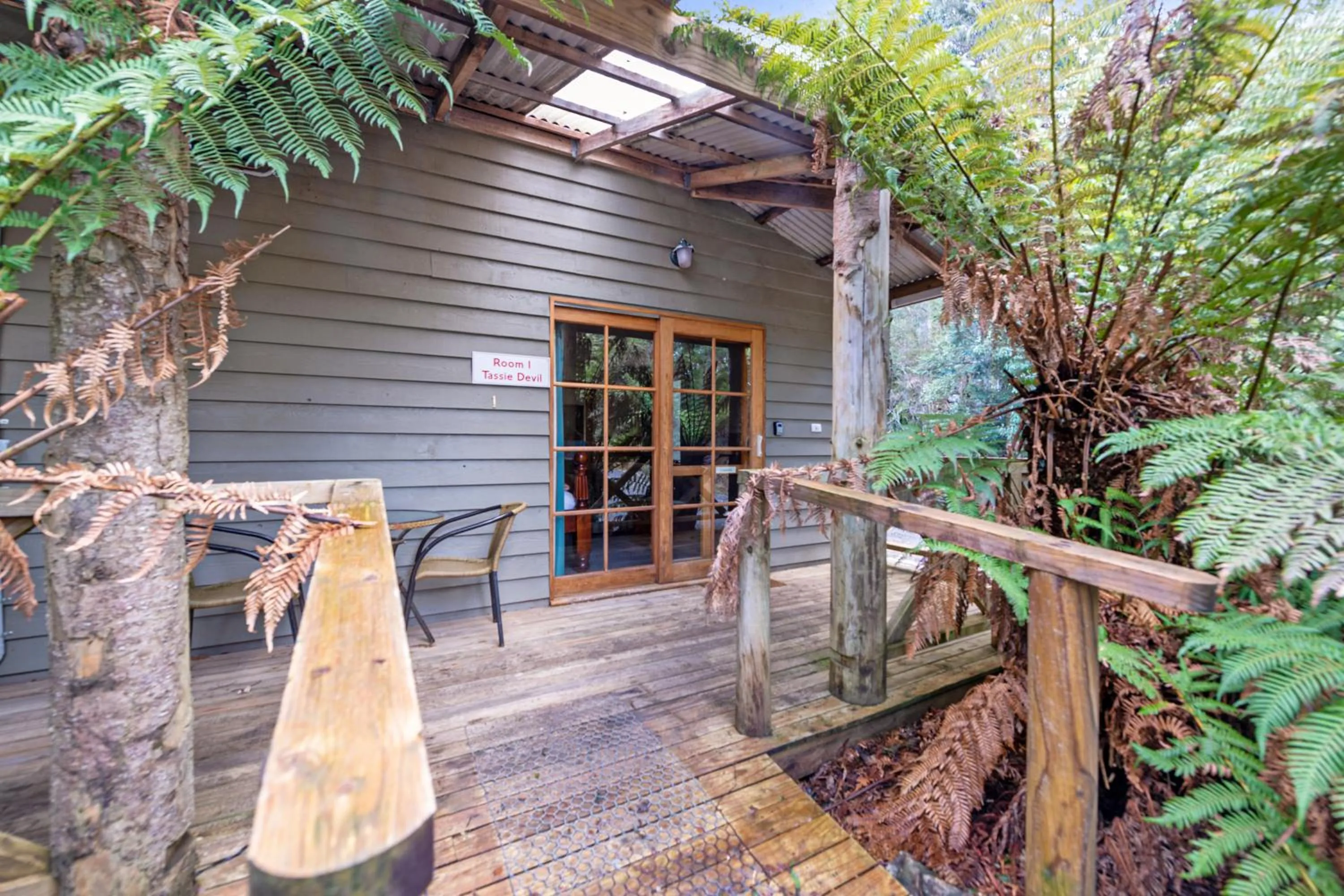 Balcony/Terrace in Cradle forest inn