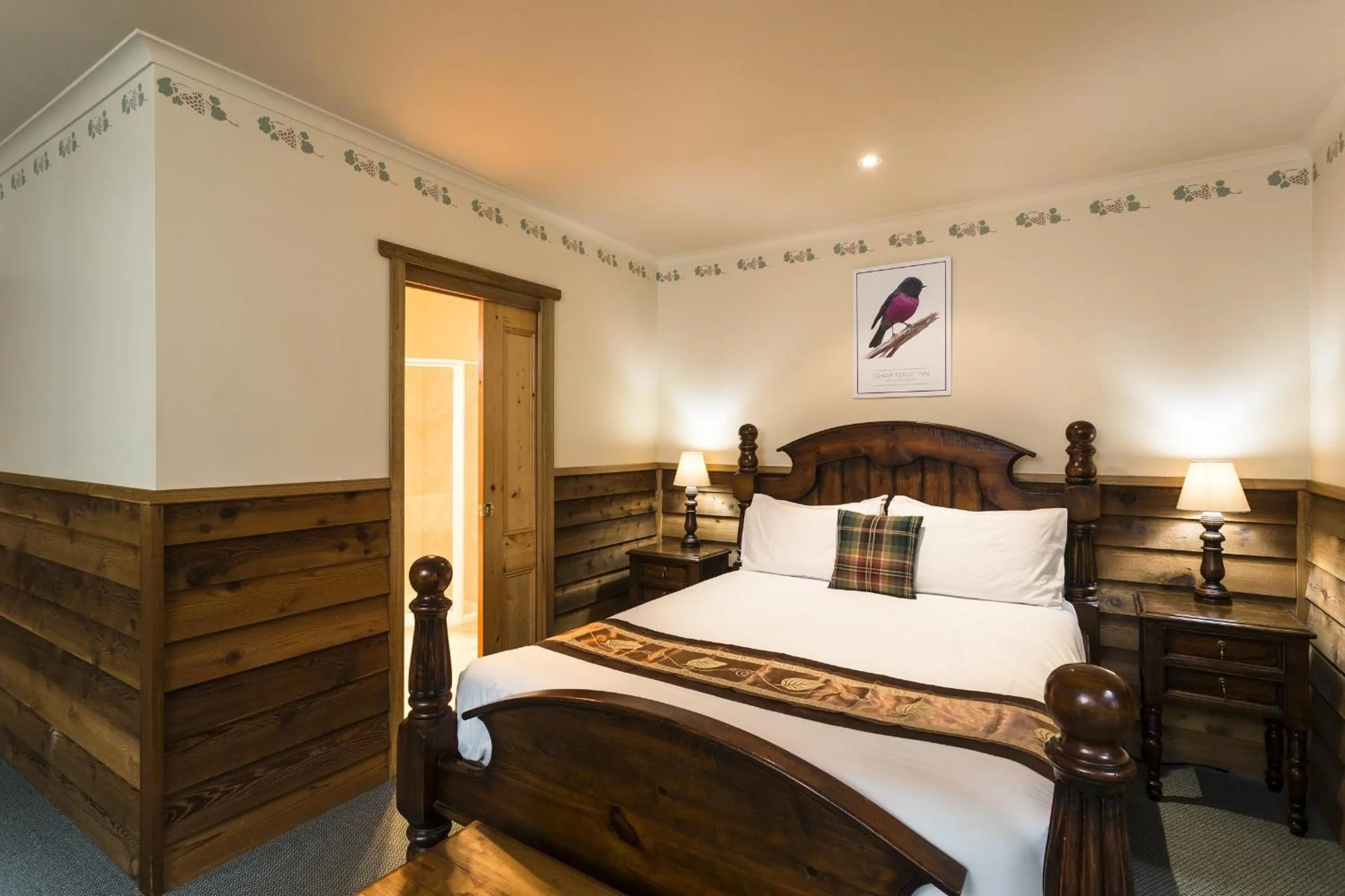 Bed in Cradle forest inn