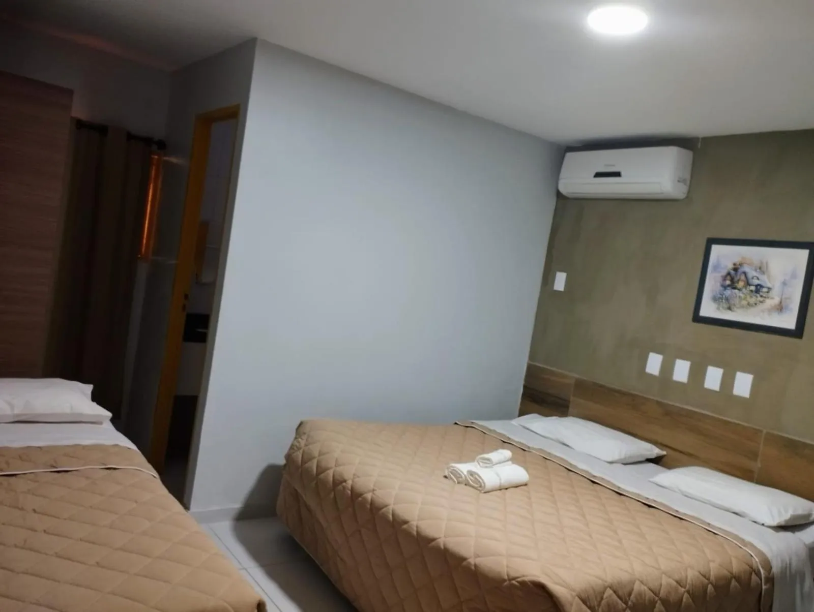 Bed in Pousada Boi Bumbá Praia