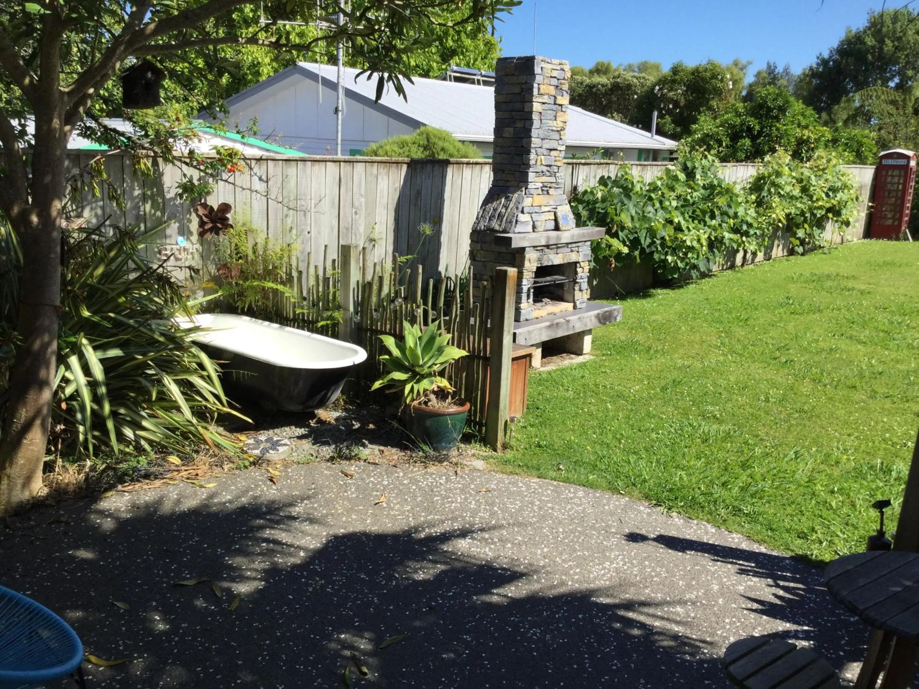 Patio in Sundari Retreat
