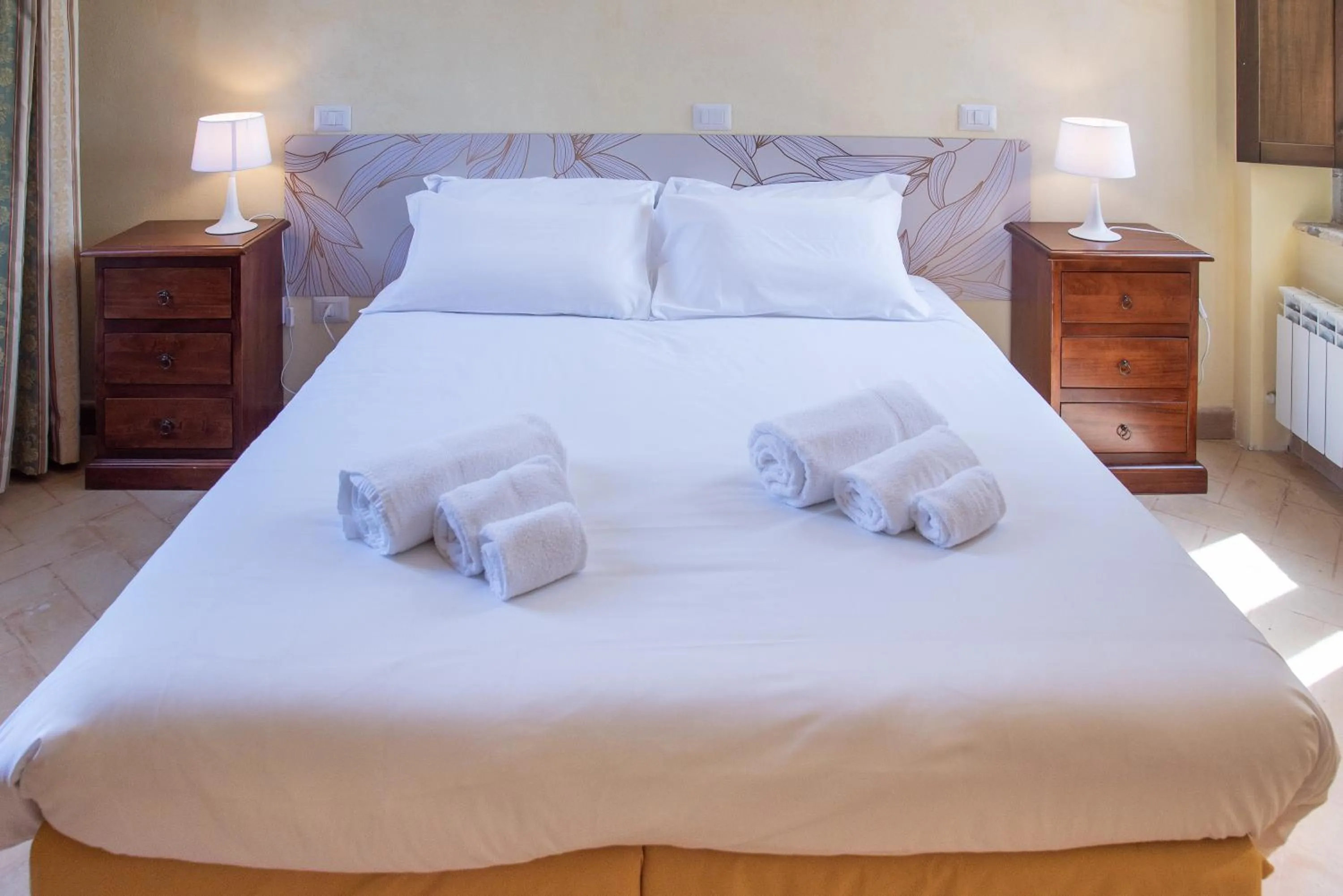 Bed in Relais Borgo Campello