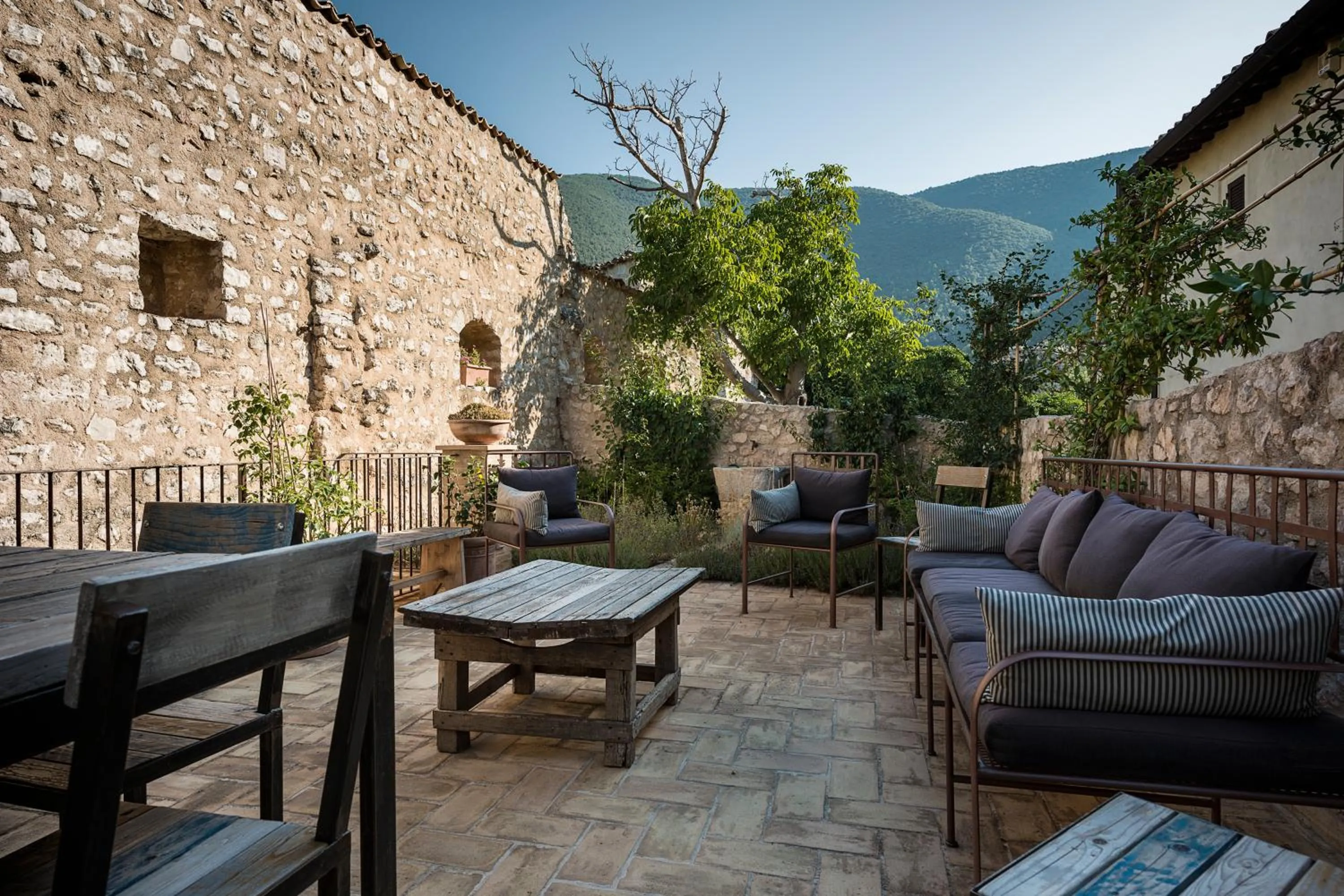 Balcony/Terrace in Relais Borgo Campello