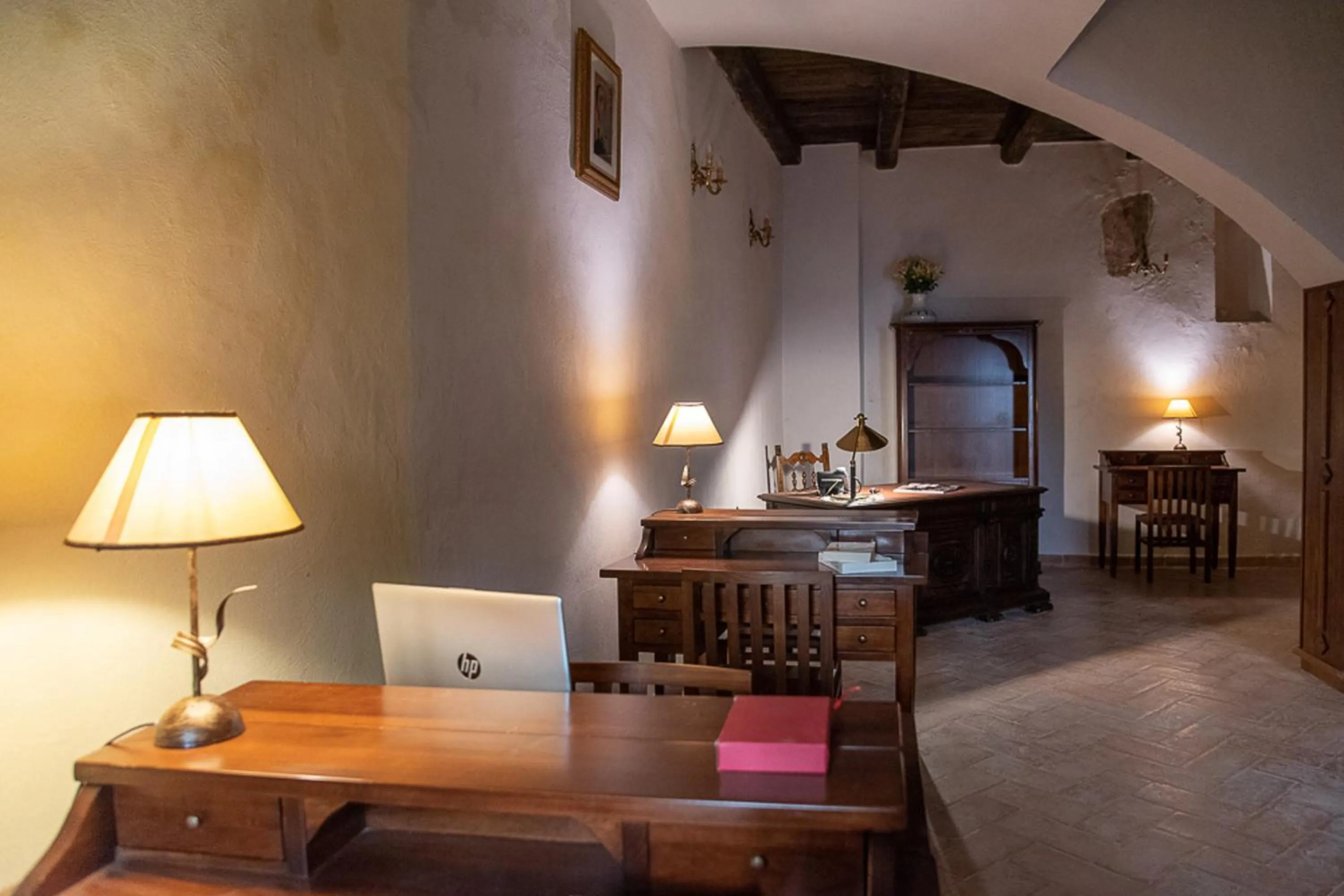 Communal lounge/ TV room in Relais Borgo Campello