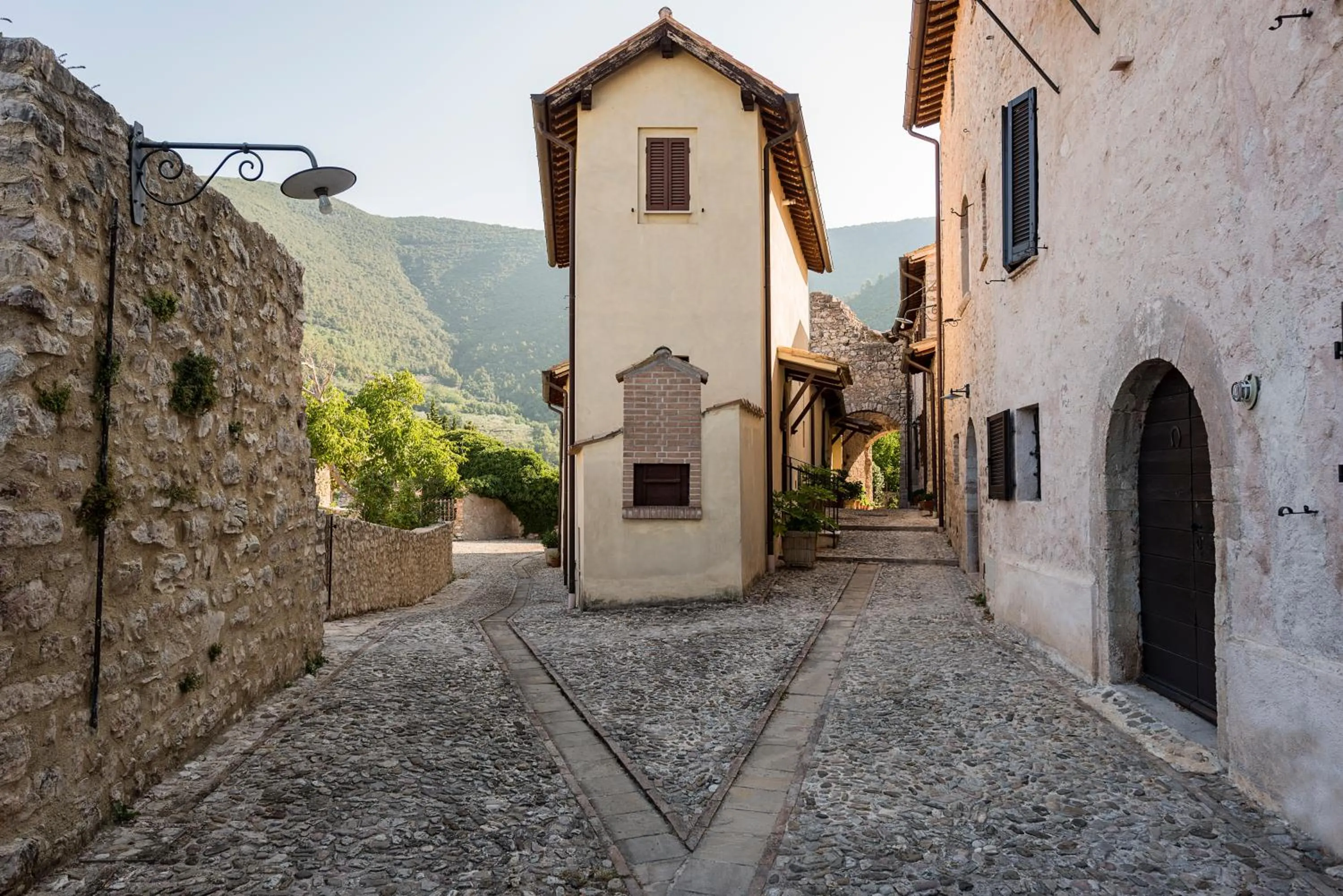 Street view in Relais Borgo Campello