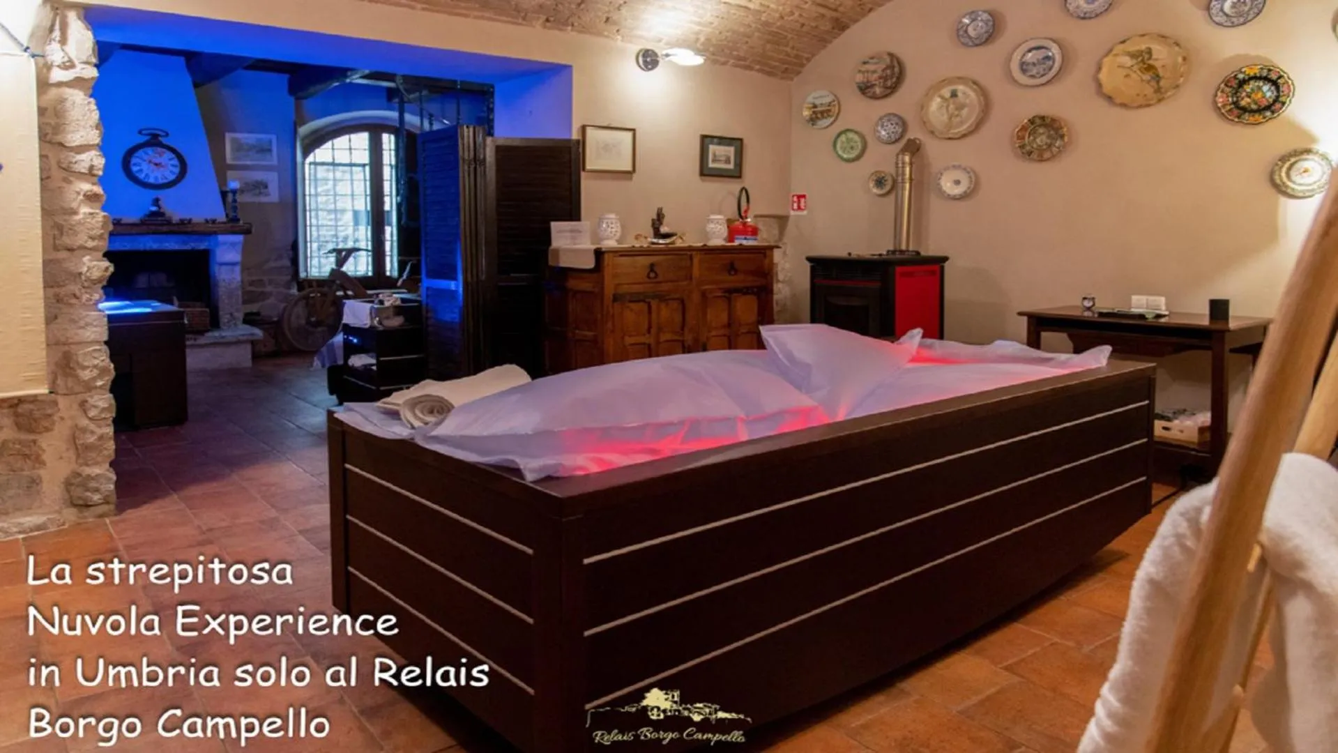 Massage, Bed in Relais Borgo Campello