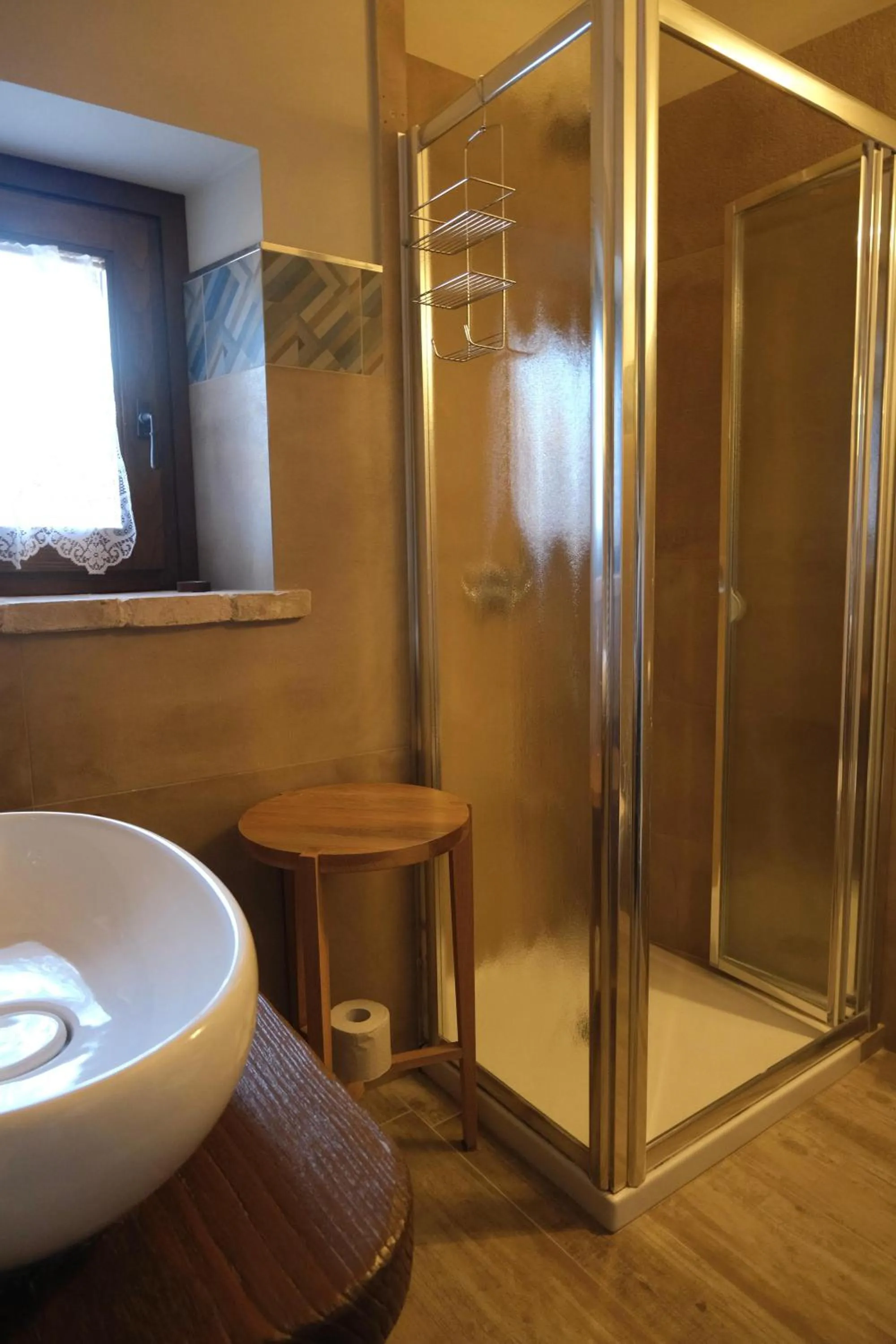 Bathroom in Relais Borgo Campello